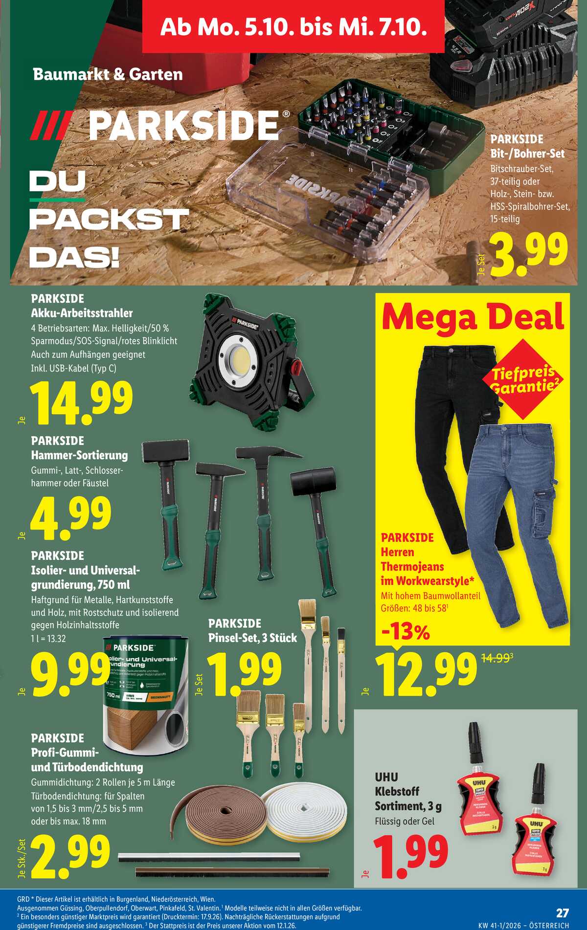 Leták Lidl Rakousko 1.10.-7.10.2026 strana 32