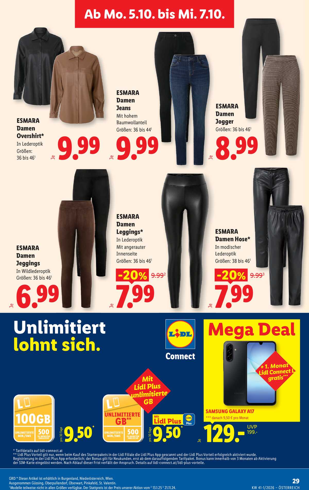 Leták Lidl Rakousko 1.10.-7.10.2026 strana 34
