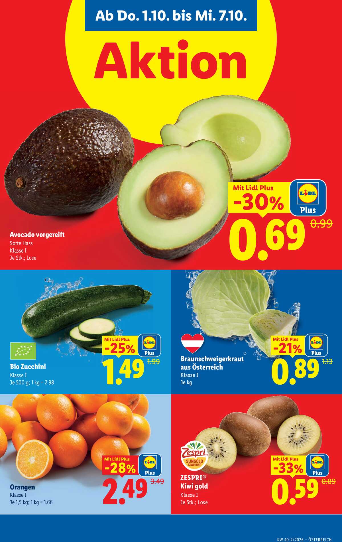 Leták Lidl Rakousko 1.10.-7.10.2026 strana 40