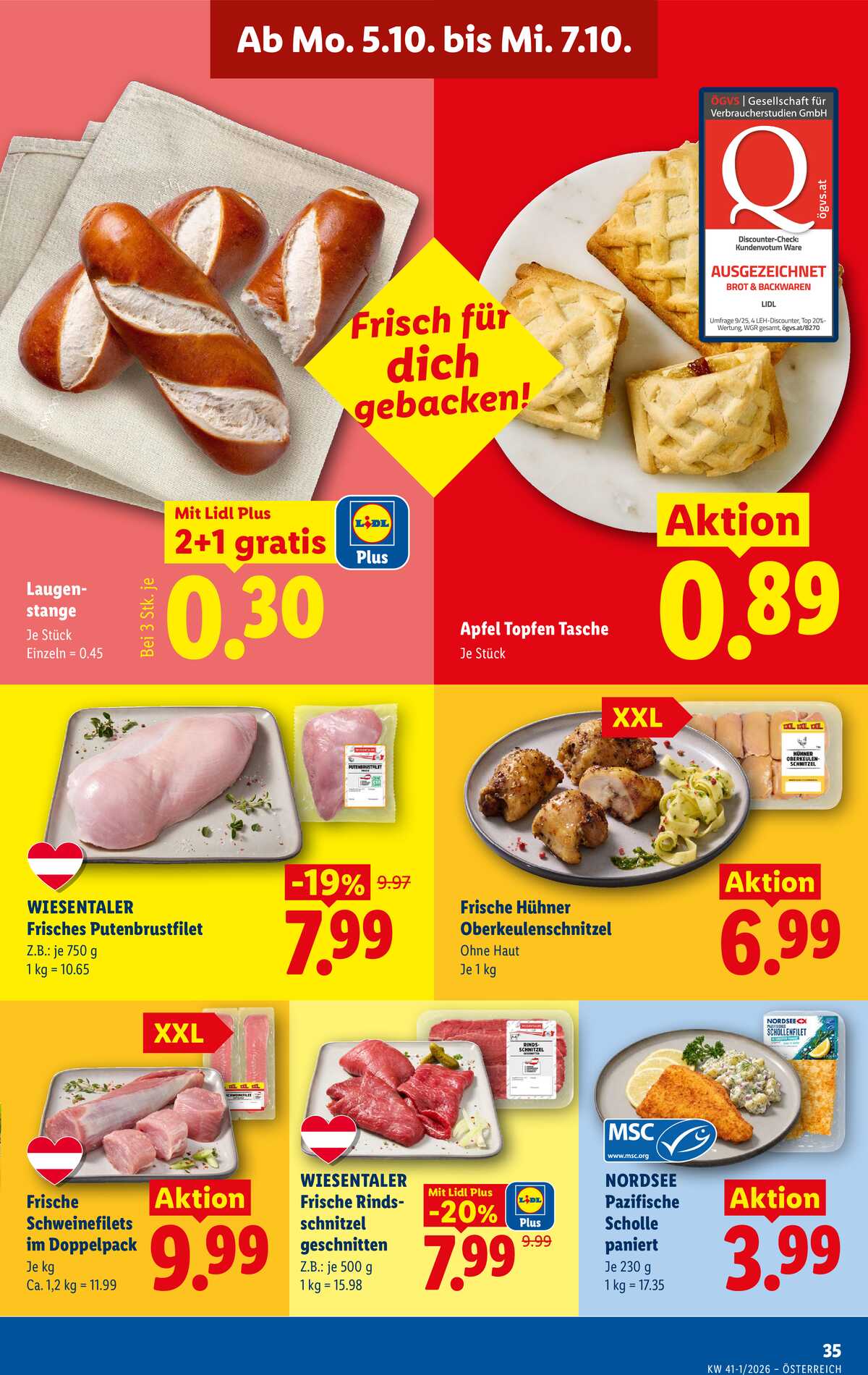 Leták Lidl Rakousko 1.10.-7.10.2026 strana 42