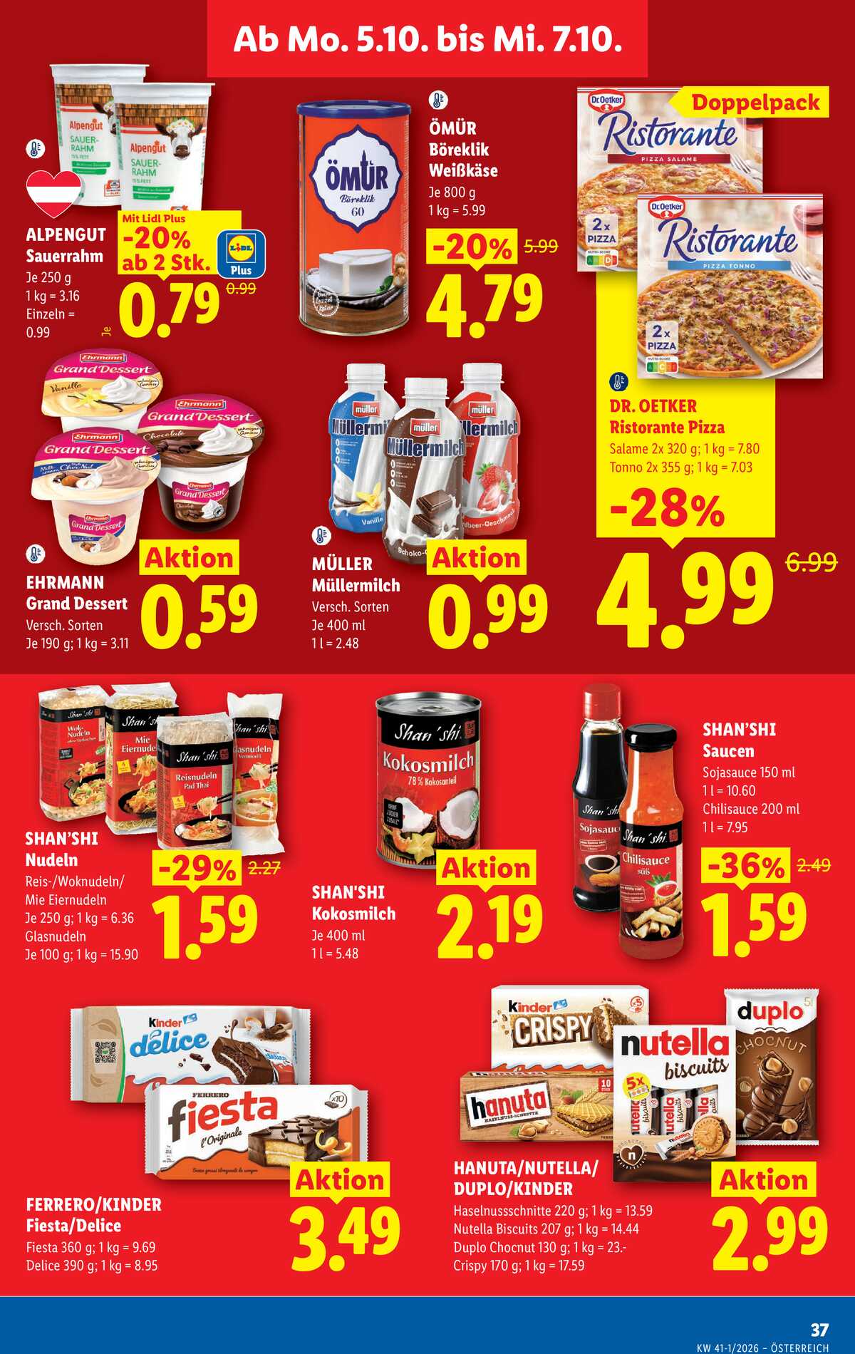 Leták Lidl Rakousko 1.10.-7.10.2026 strana 44