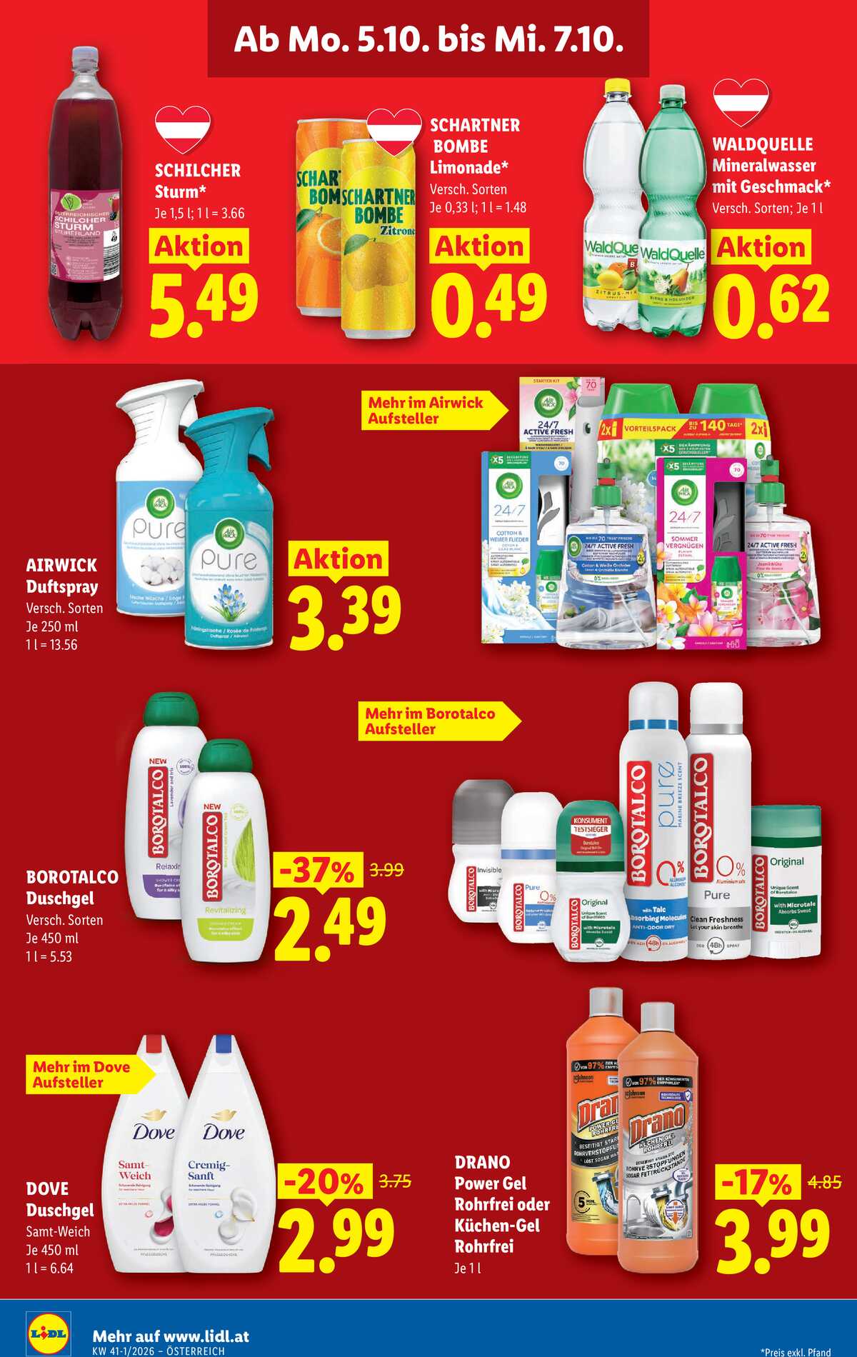 Leták Lidl Rakousko 1.10.-7.10.2026 strana 45
