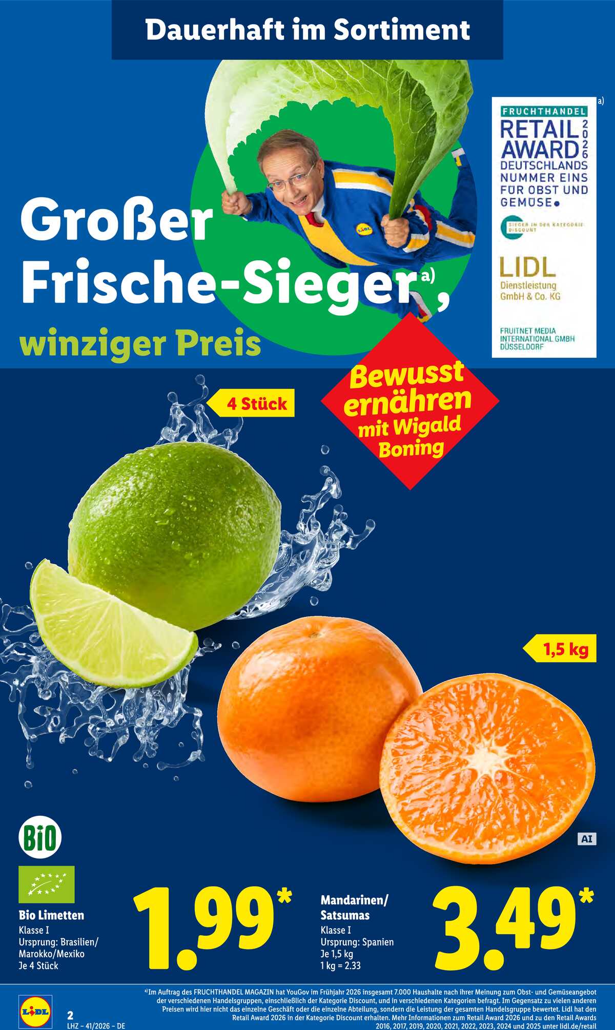 Leták Lidl Německo 5.10.-10.10.2026 strana 2