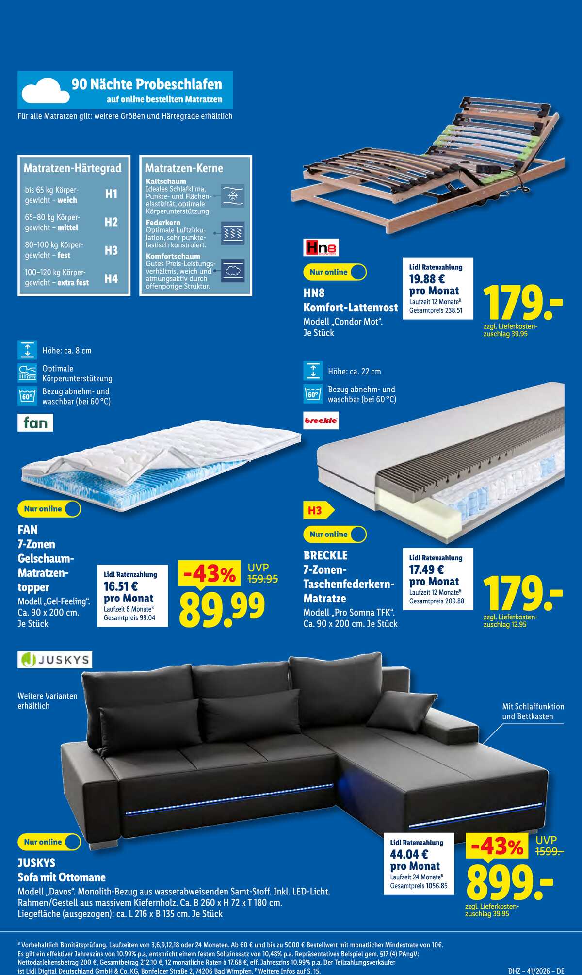 Leták Lidl Německo 5.10.-10.10.2026 strana 7