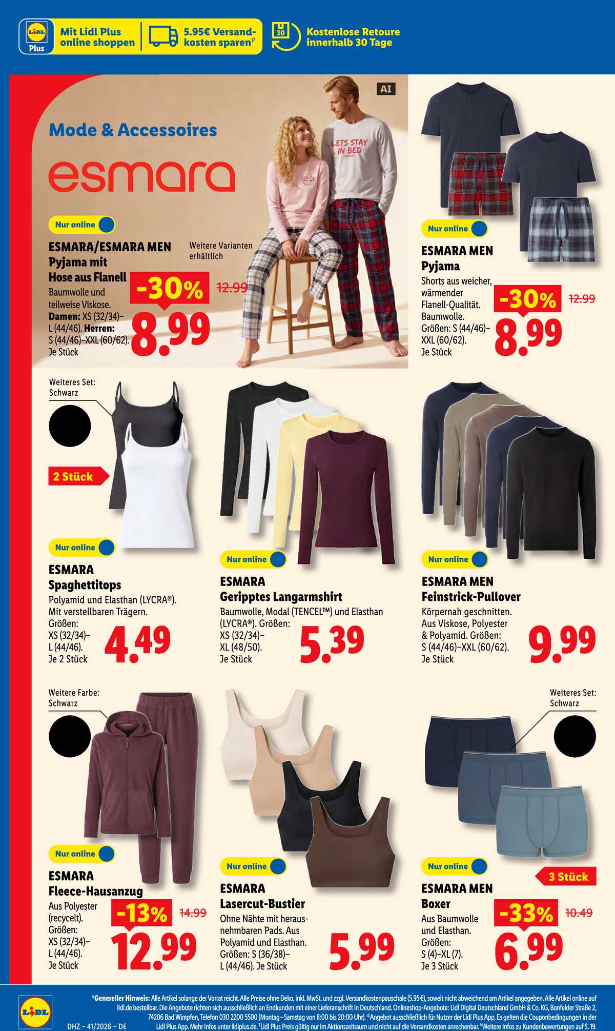 Leták Lidl Německo 5.10.-10.10.2026 strana 8