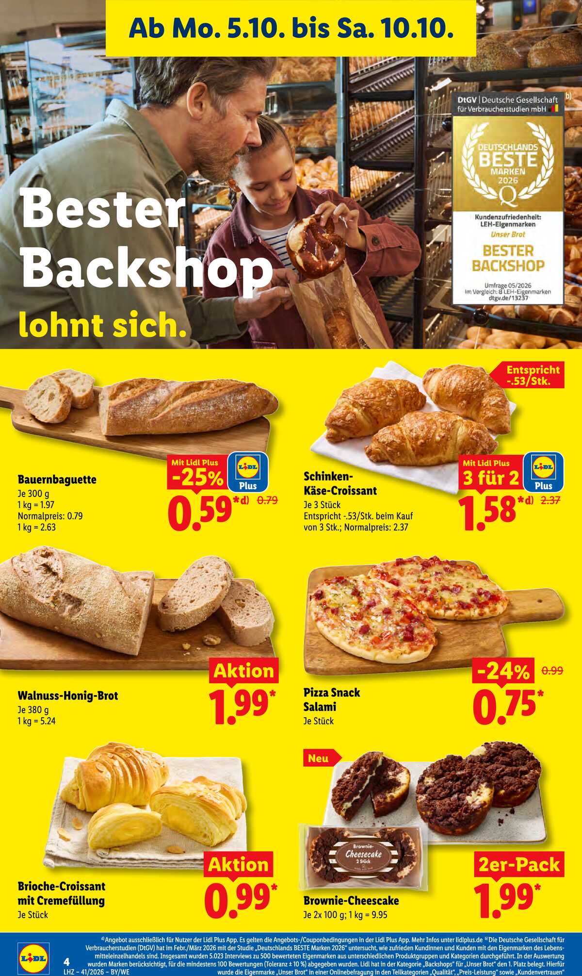 Leták Lidl Německo 5.10.-10.10.2026 strana 10