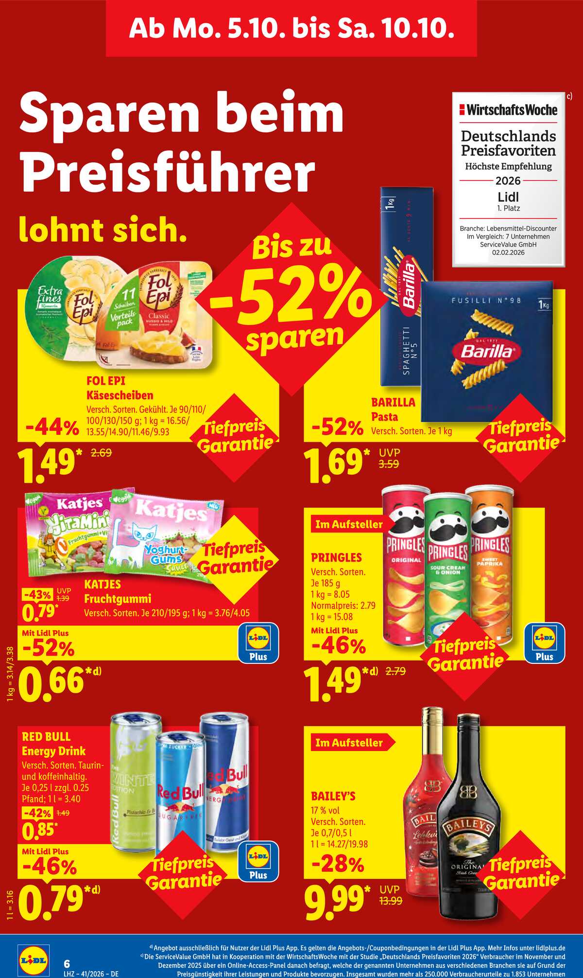 Leták Lidl Německo 5.10.-10.10.2026 strana 12