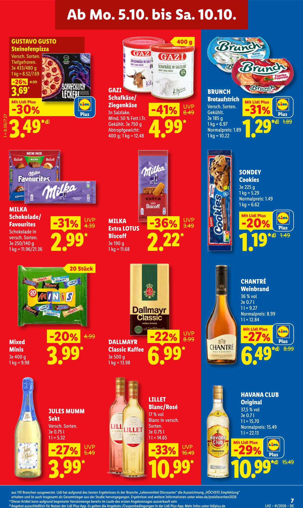 Leták Lidl Německo 5.10.-10.10.2026 strana 13