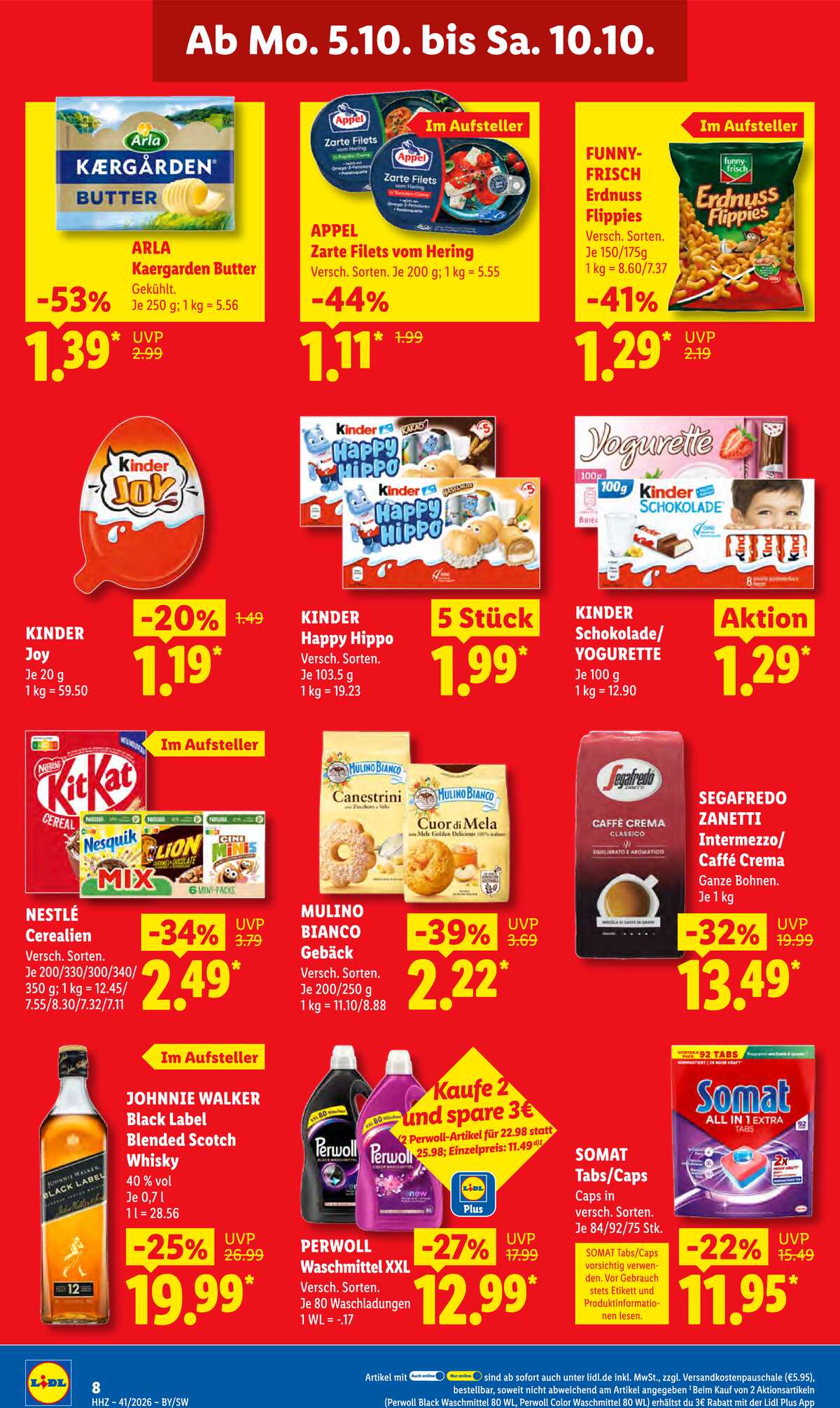 Leták Lidl Německo 5.10.-10.10.2026 strana 14