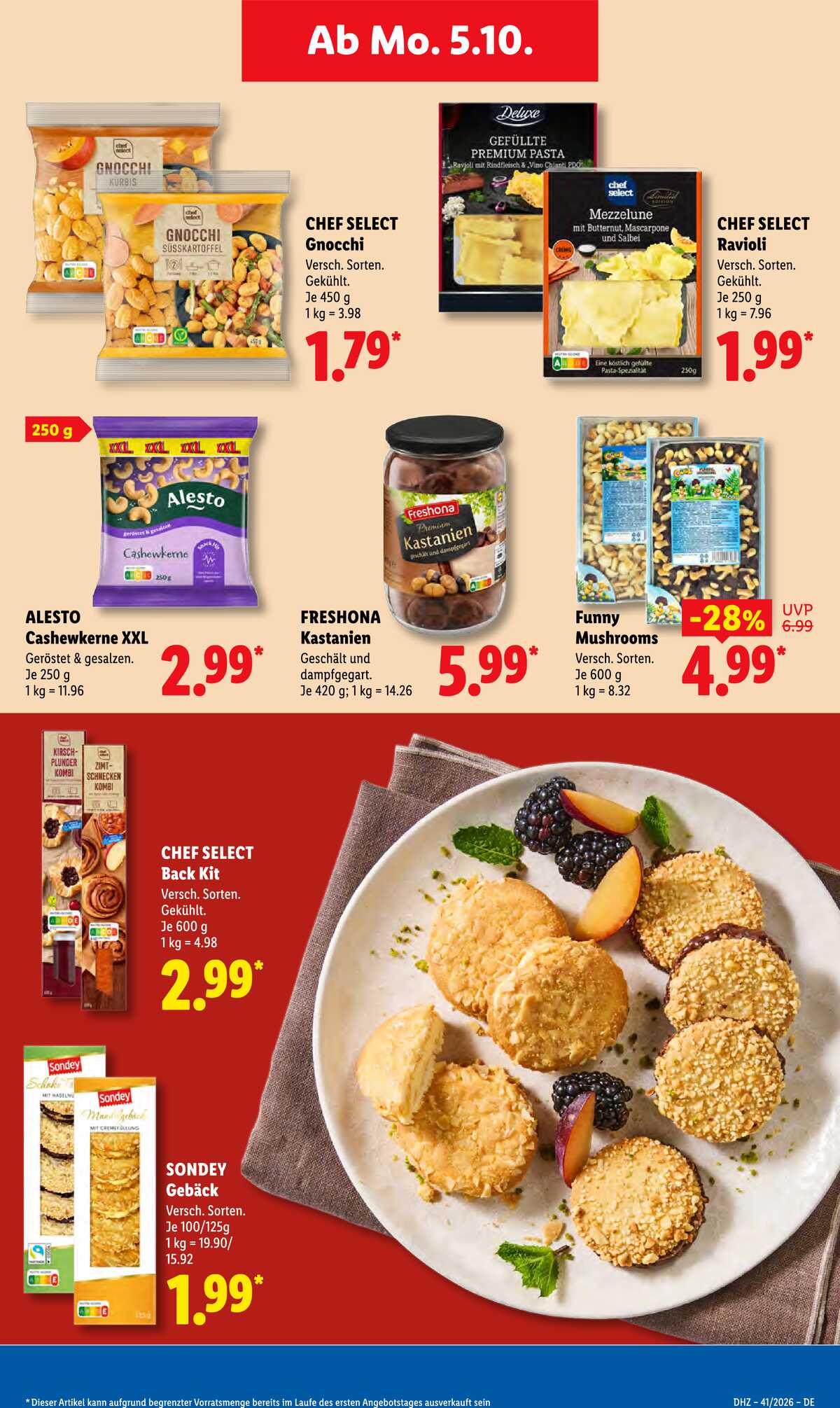 Leták Lidl Německo 5.10.-10.10.2026 strana 25