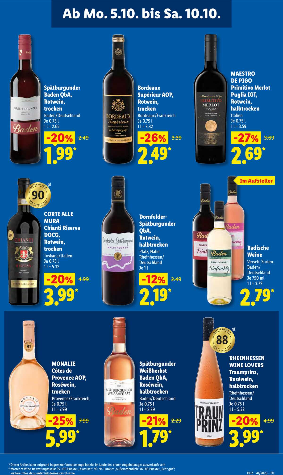 Leták Lidl Německo 5.10.-10.10.2026 strana 27