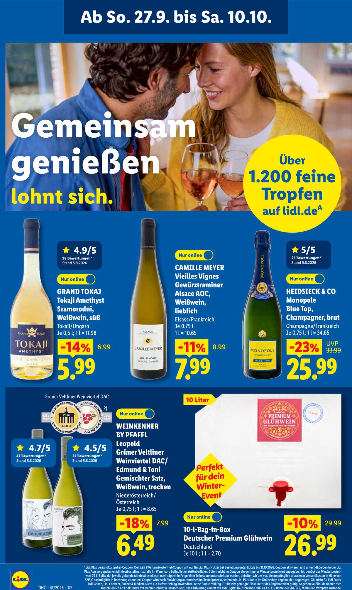 Leták Lidl Německo 5.10.-10.10.2026 strana 28