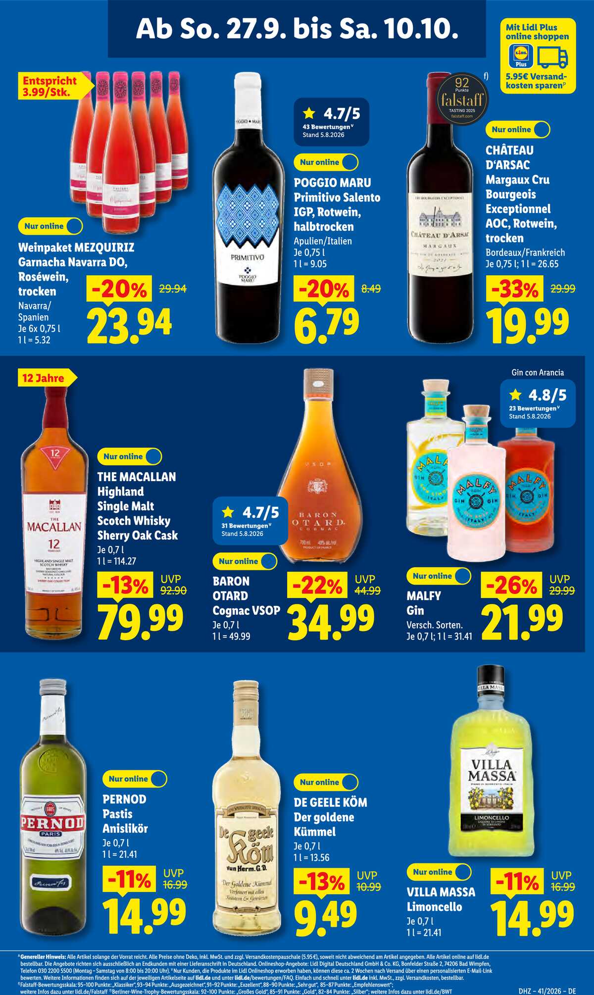 Leták Lidl Německo 5.10.-10.10.2026 strana 29