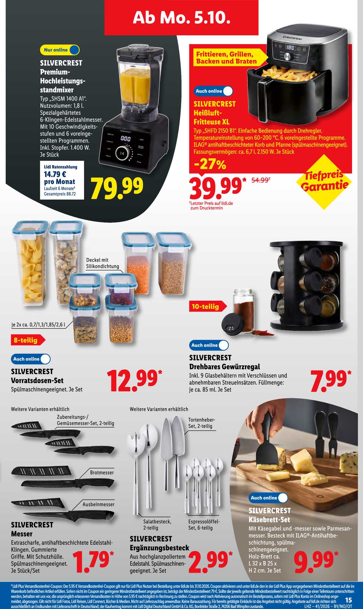 Leták Lidl Německo 5.10.-10.10.2026 strana 31