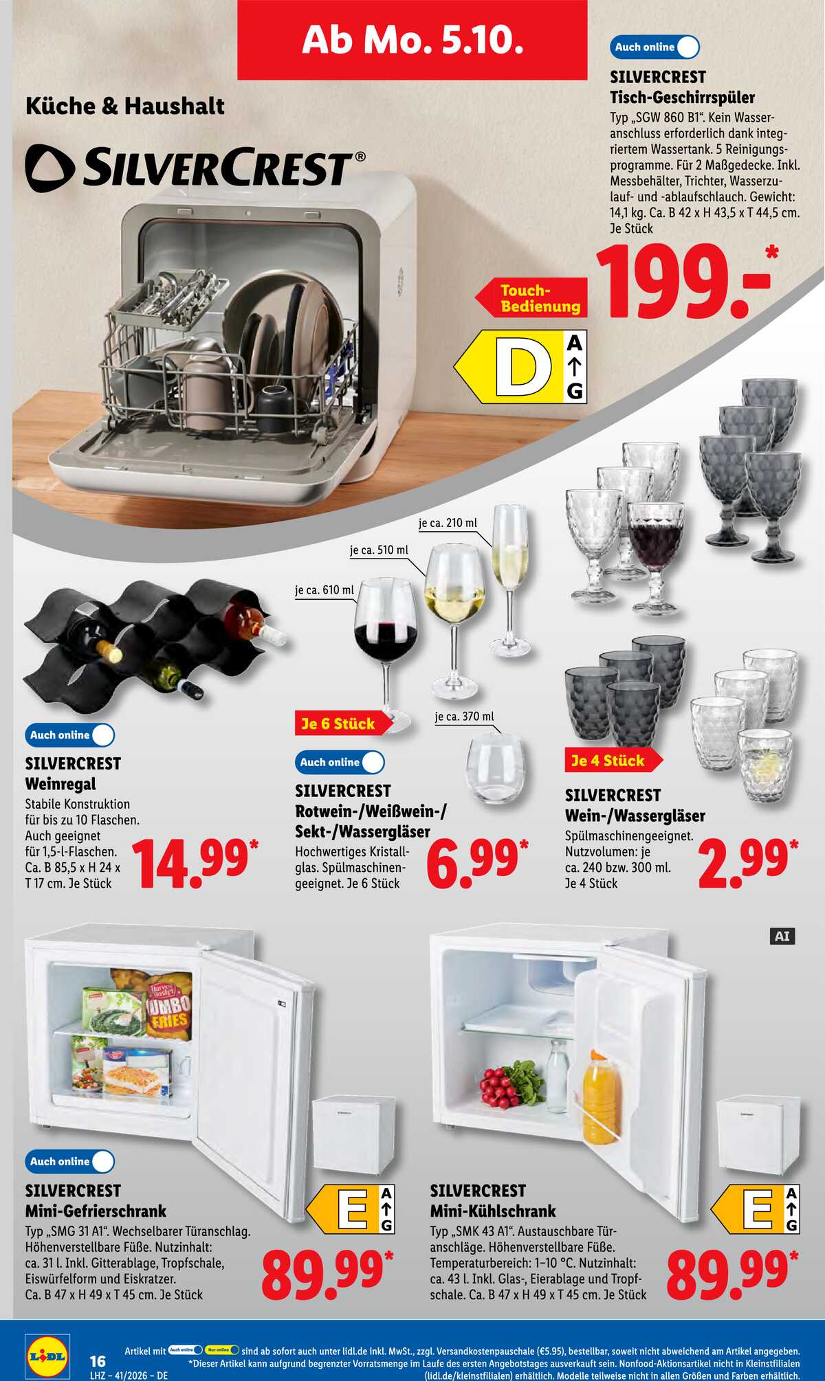 Leták Lidl Německo 5.10.-10.10.2026 strana 32