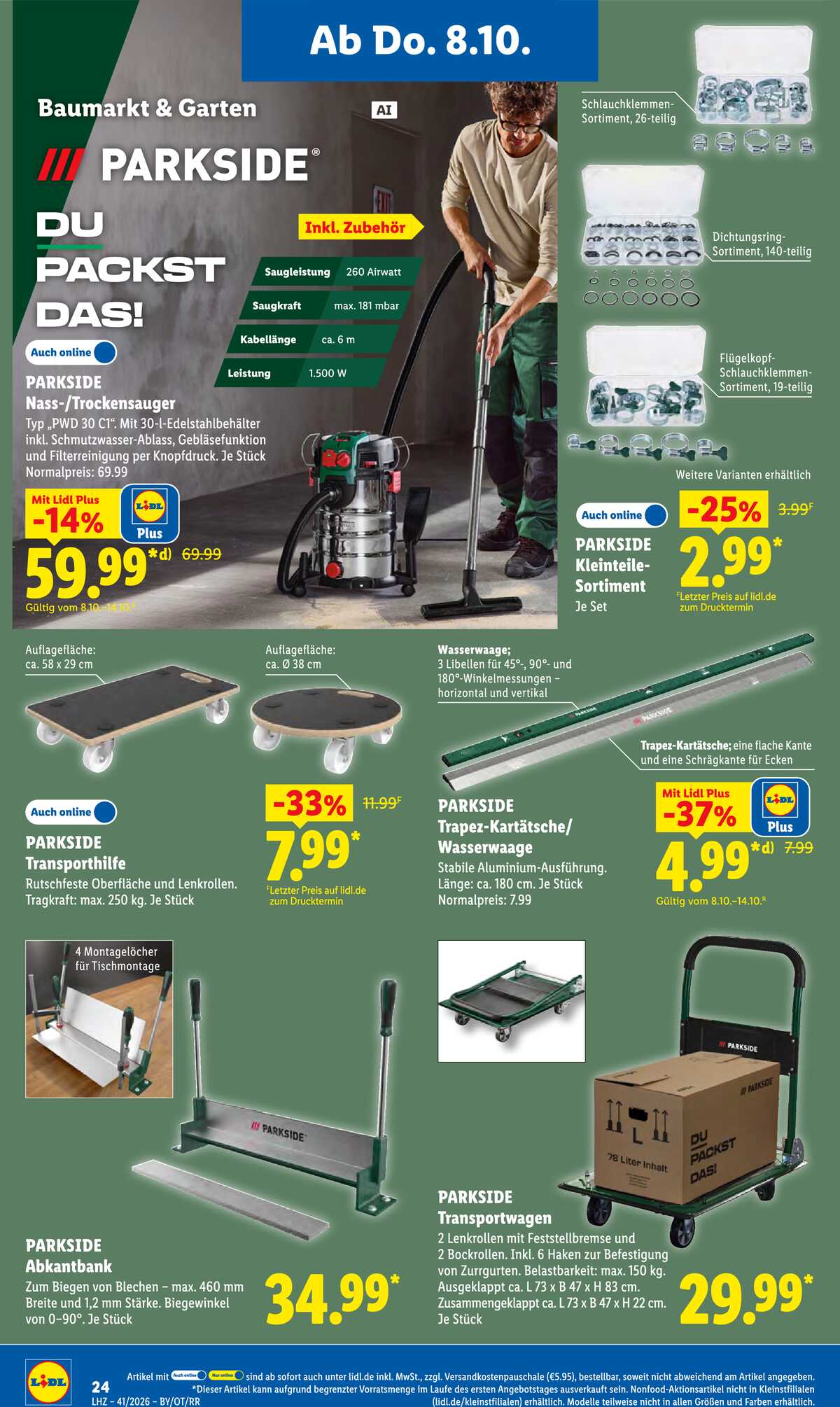 Leták Lidl Německo 5.10.-10.10.2026 strana 42