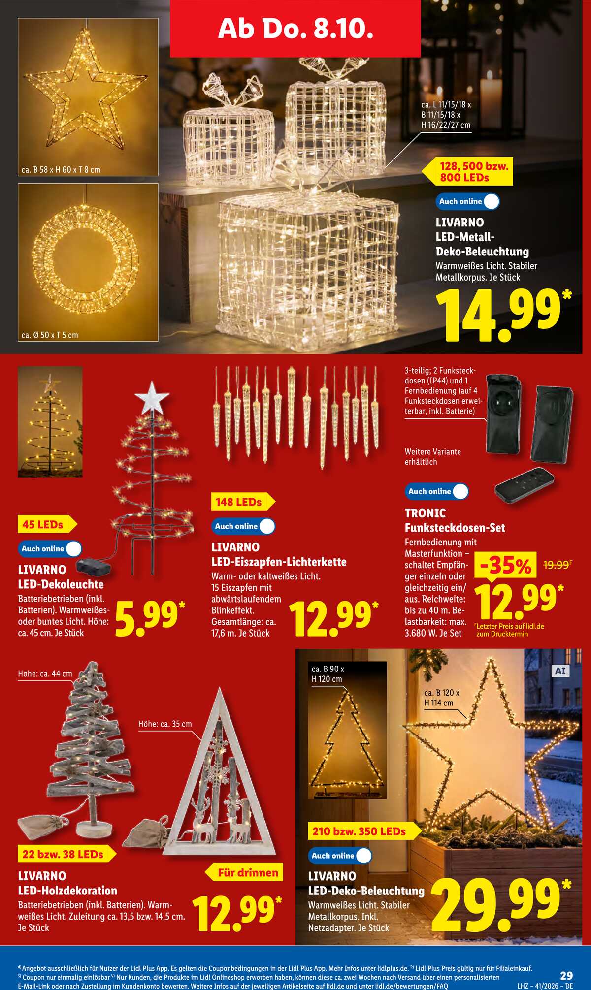 Leták Lidl Německo 5.10.-10.10.2026 strana 47