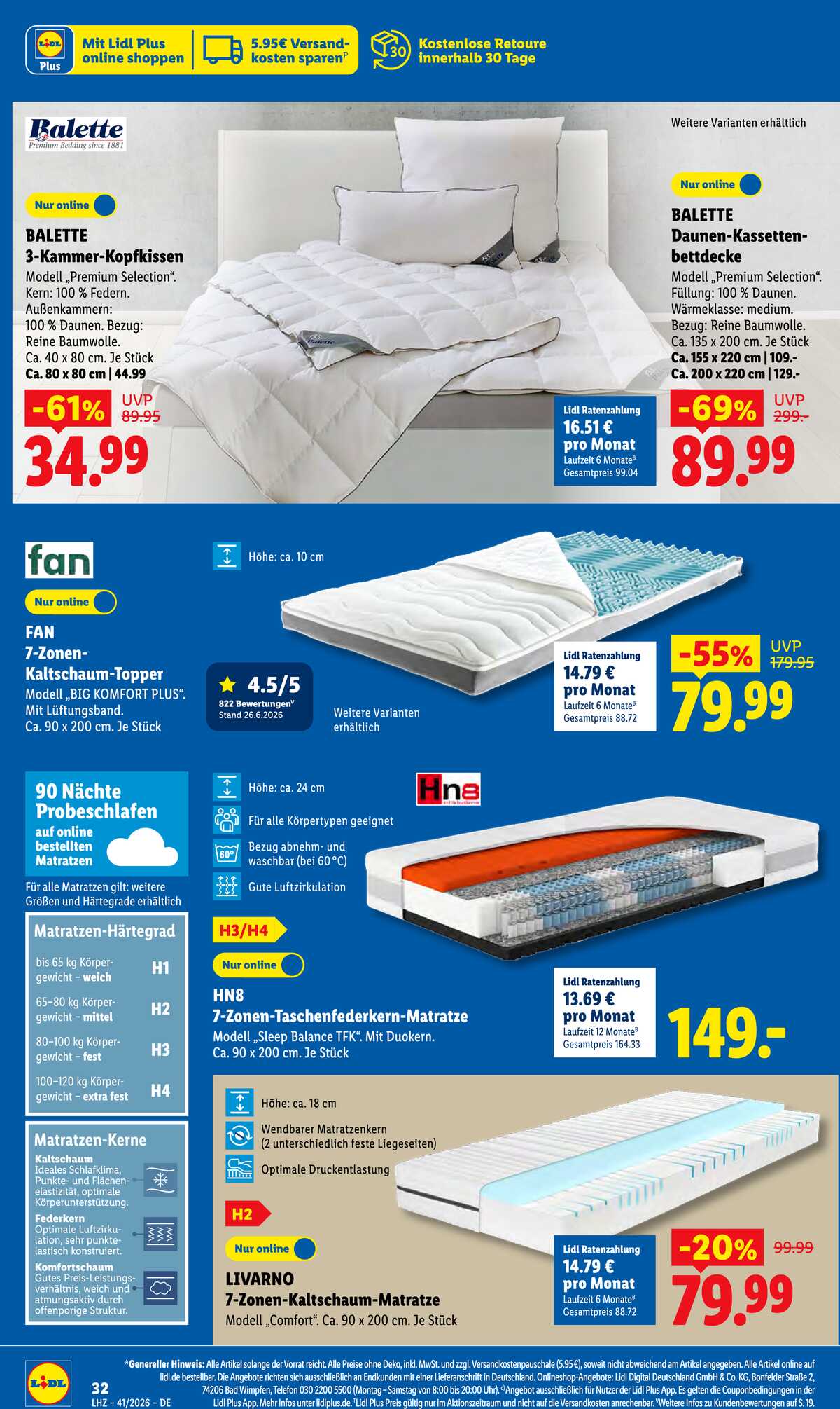 Leták Lidl Německo 5.10.-10.10.2026 strana 50
