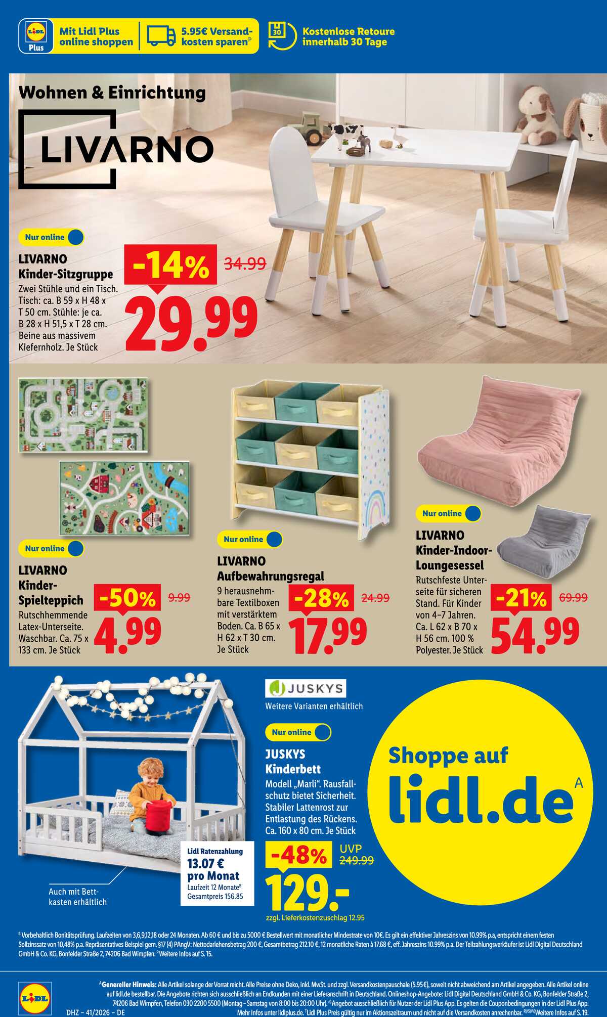 Leták Lidl Německo 5.10.-10.10.2026 strana 52