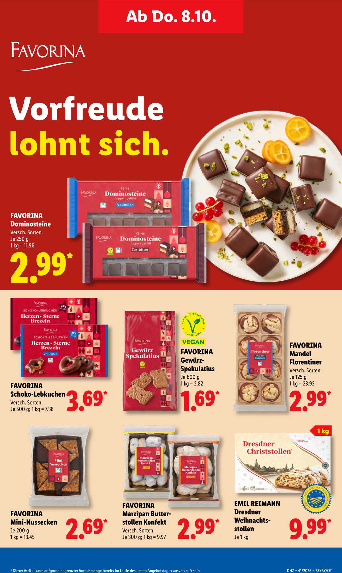 Leták Lidl Německo 5.10.-10.10.2026 strana 57
