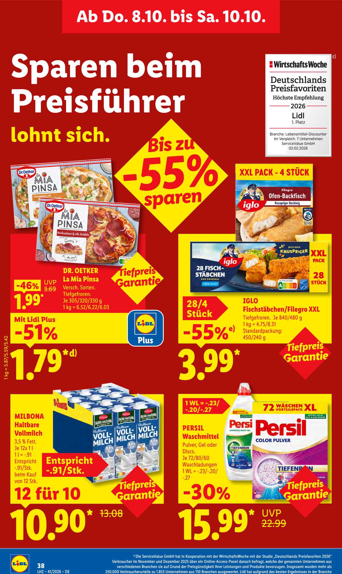 Leták Lidl Německo 5.10.-10.10.2026 strana 60