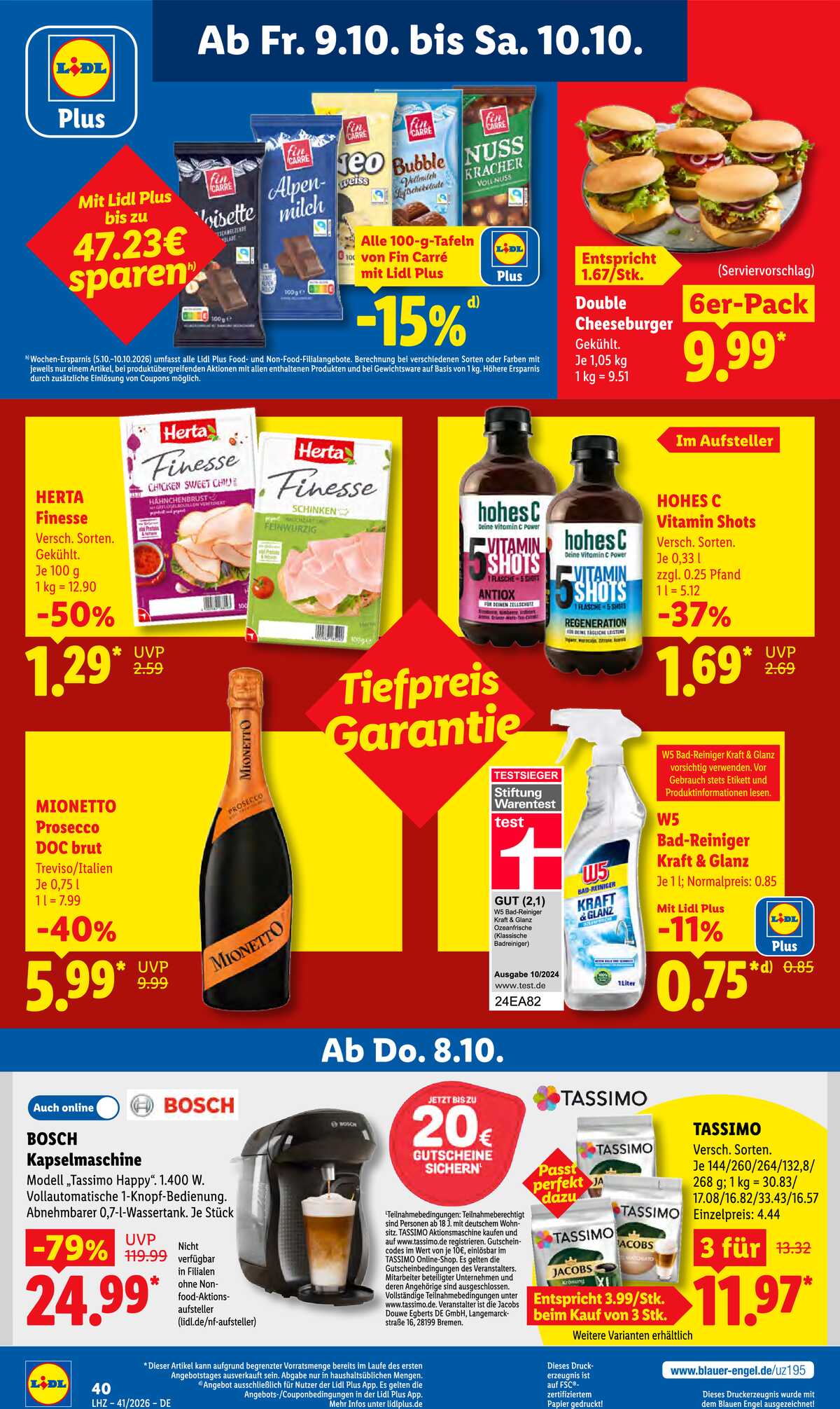 Leták Lidl Německo 5.10.-10.10.2026 strana 64
