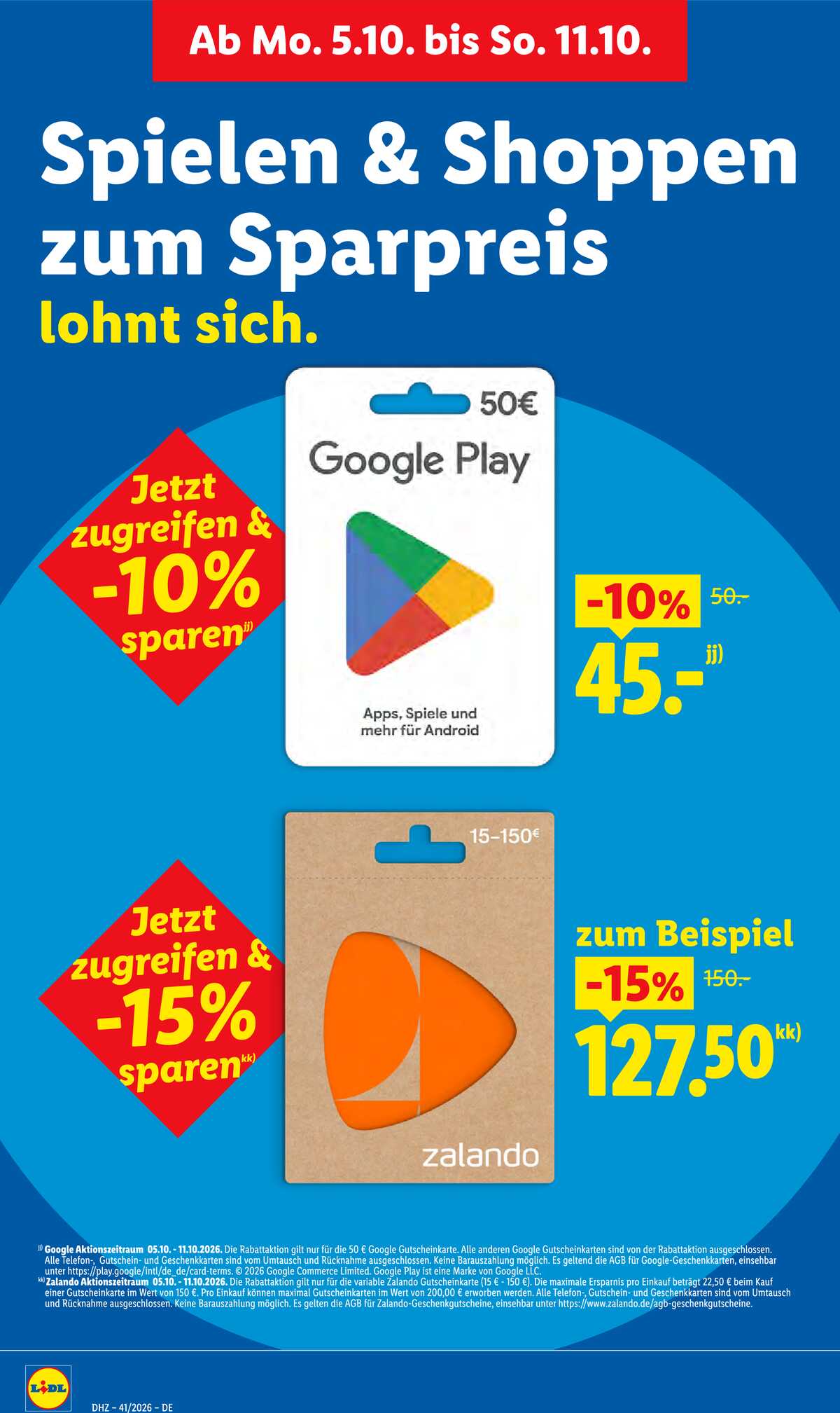 Leták Lidl Německo 5.10.-10.10.2026 strana 68