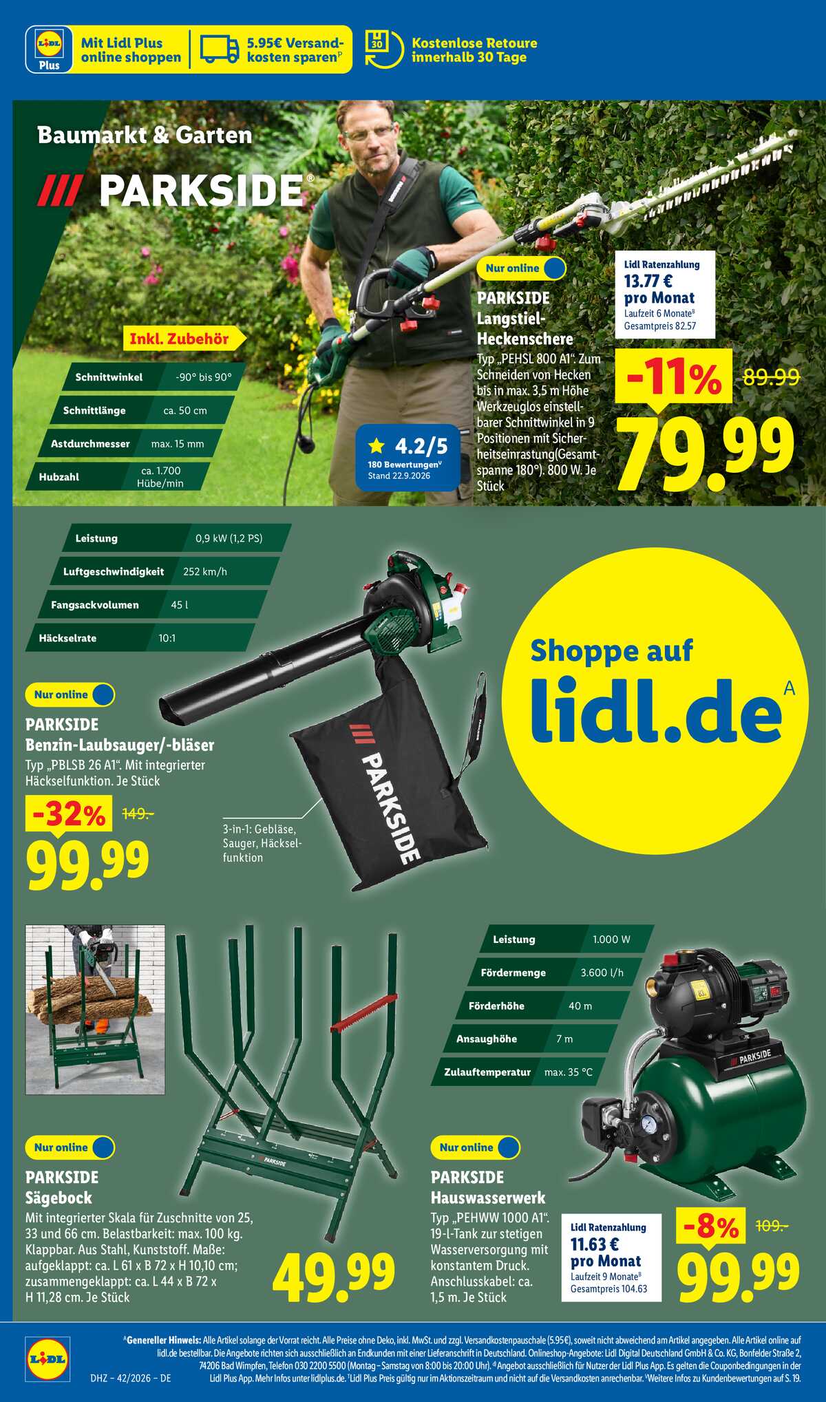 Leták Lidl Německo 12.10.-17.10.2026 strana 6
