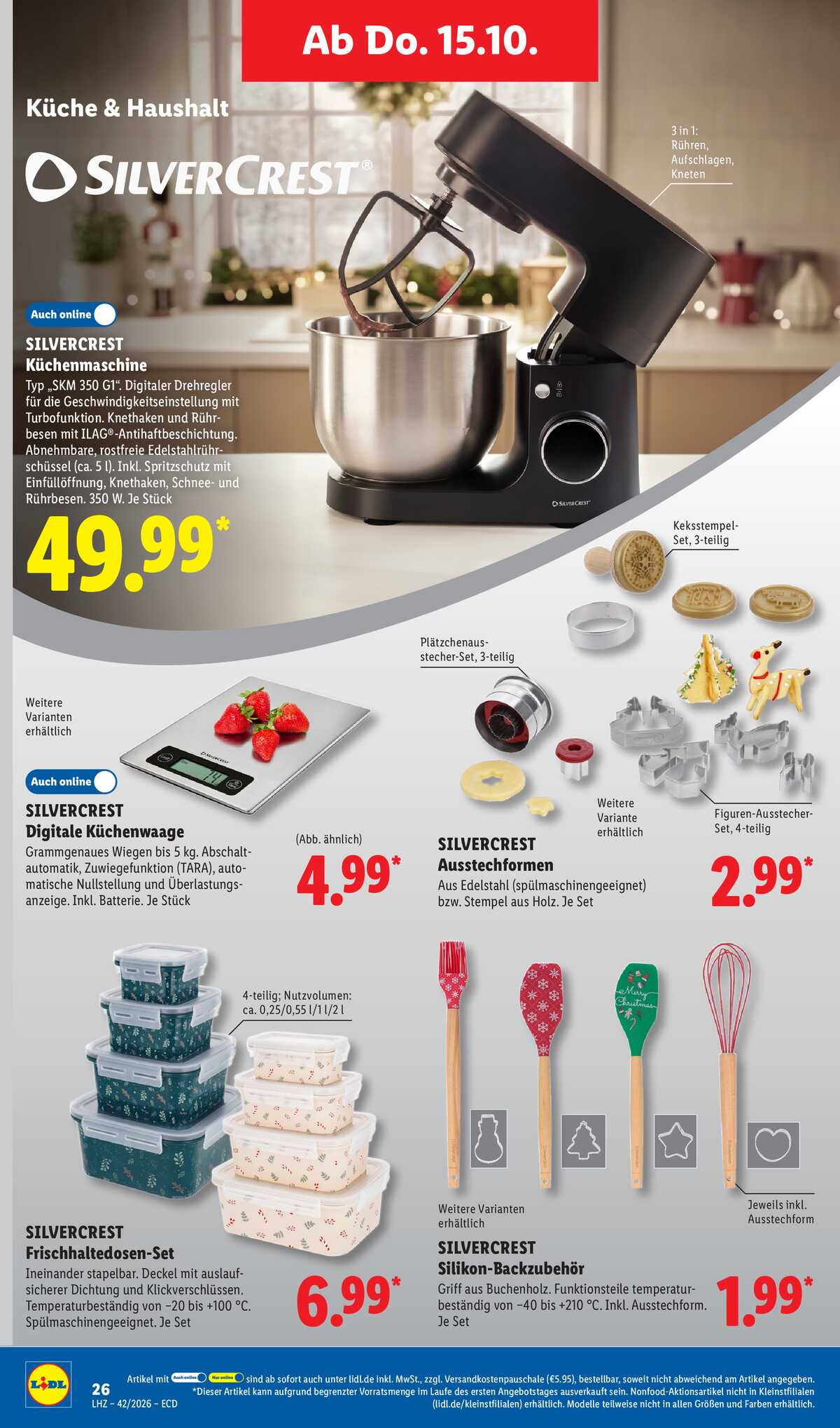 Leták Lidl Německo 12.10.-17.10.2026 strana 16