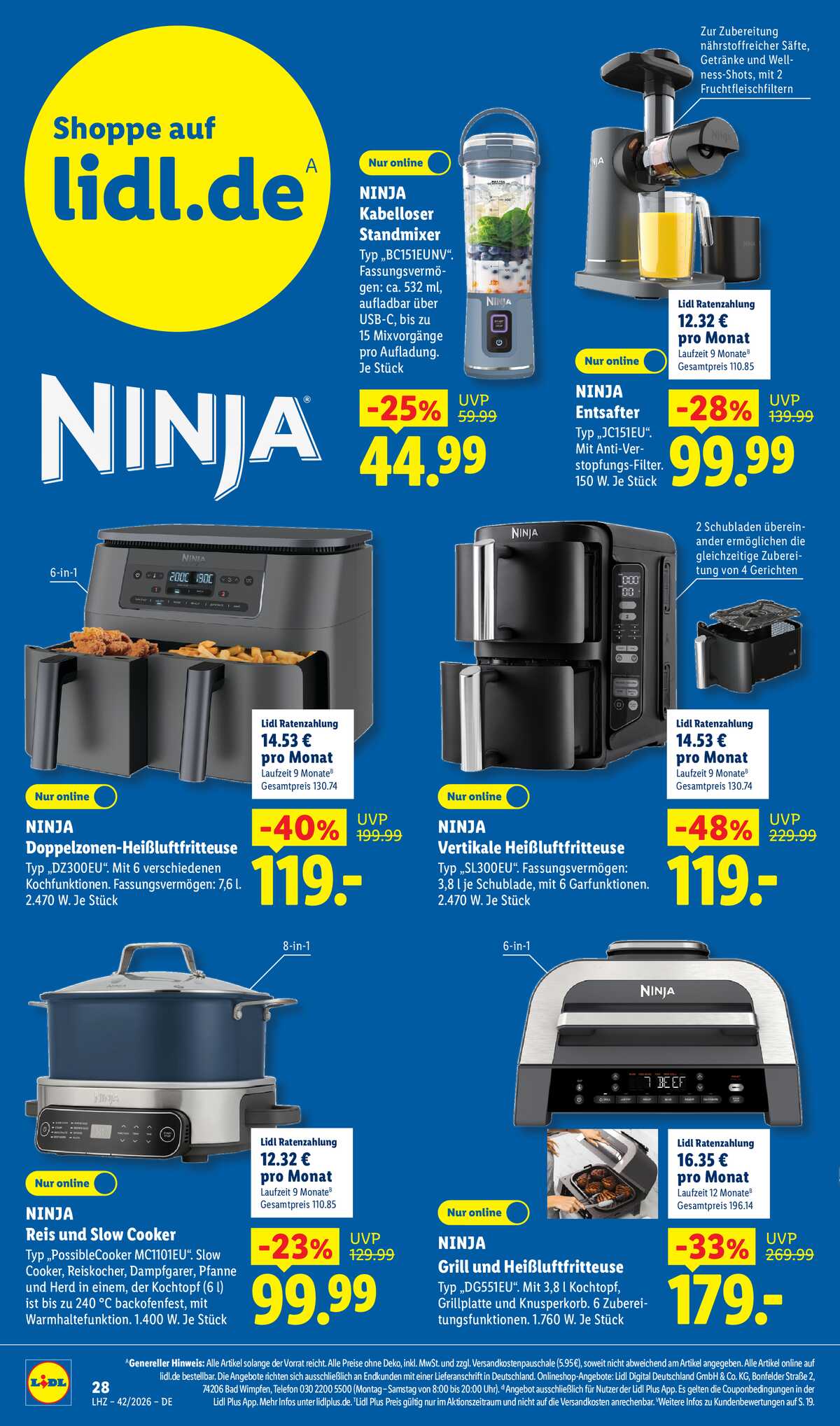 Leták Lidl Německo 12.10.-17.10.2026 strana 18