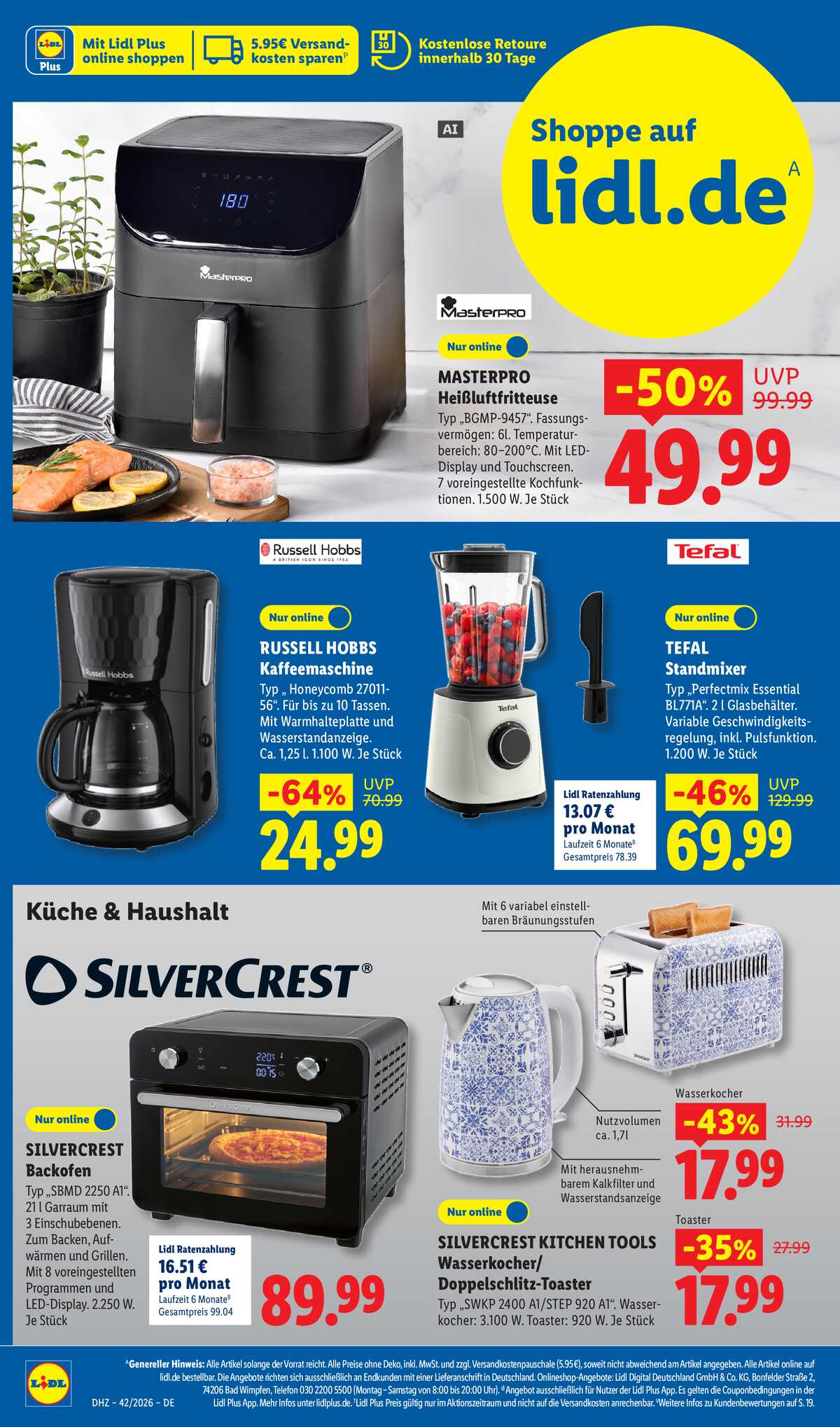 Leták Lidl Německo 12.10.-17.10.2026 strana 20