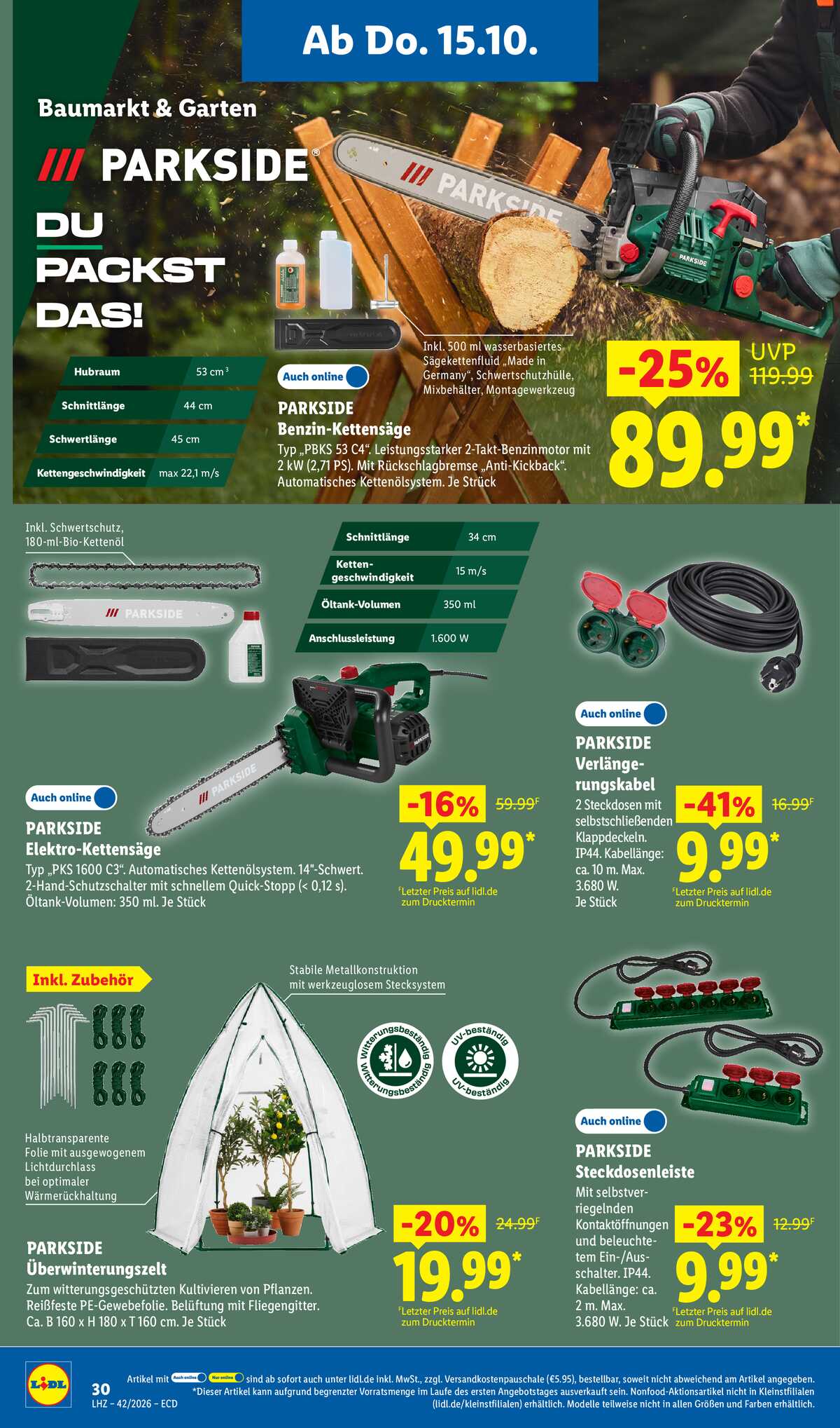 Leták Lidl Německo 12.10.-17.10.2026 strana 22