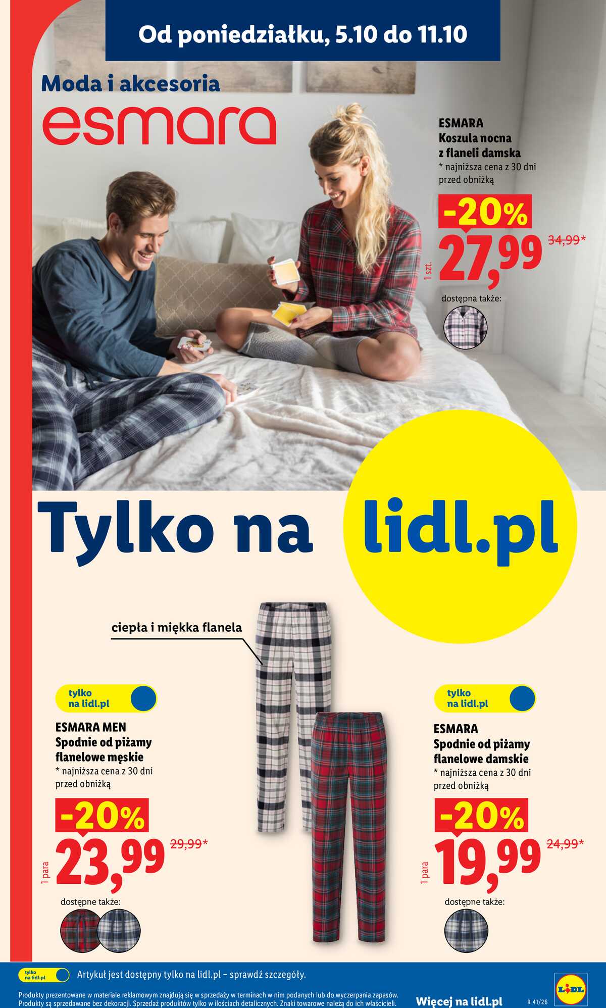 Leták Lidl Polsko 5.10.-10.10.2026 - Leták platí od 5. října do 10. října strana 9