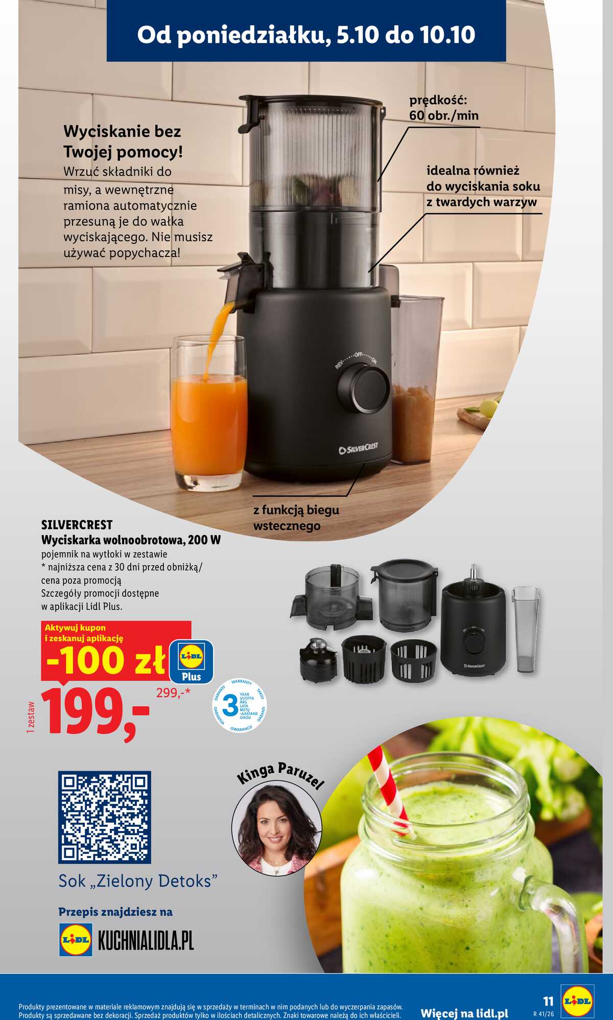 Leták Lidl Polsko 5.10.-10.10.2026 - Leták platí od 5. října do 10. října strana 15