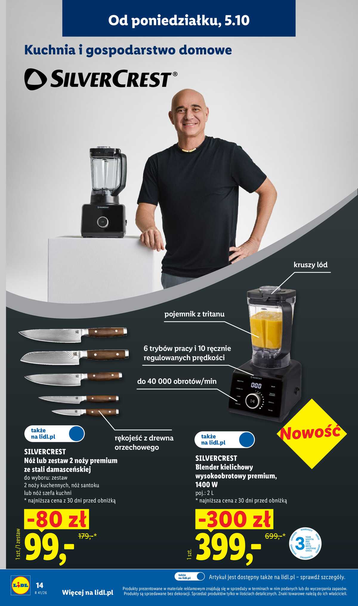 Leták Lidl Polsko 5.10.-10.10.2026 - Leták platí od 5. října do 10. října strana 18