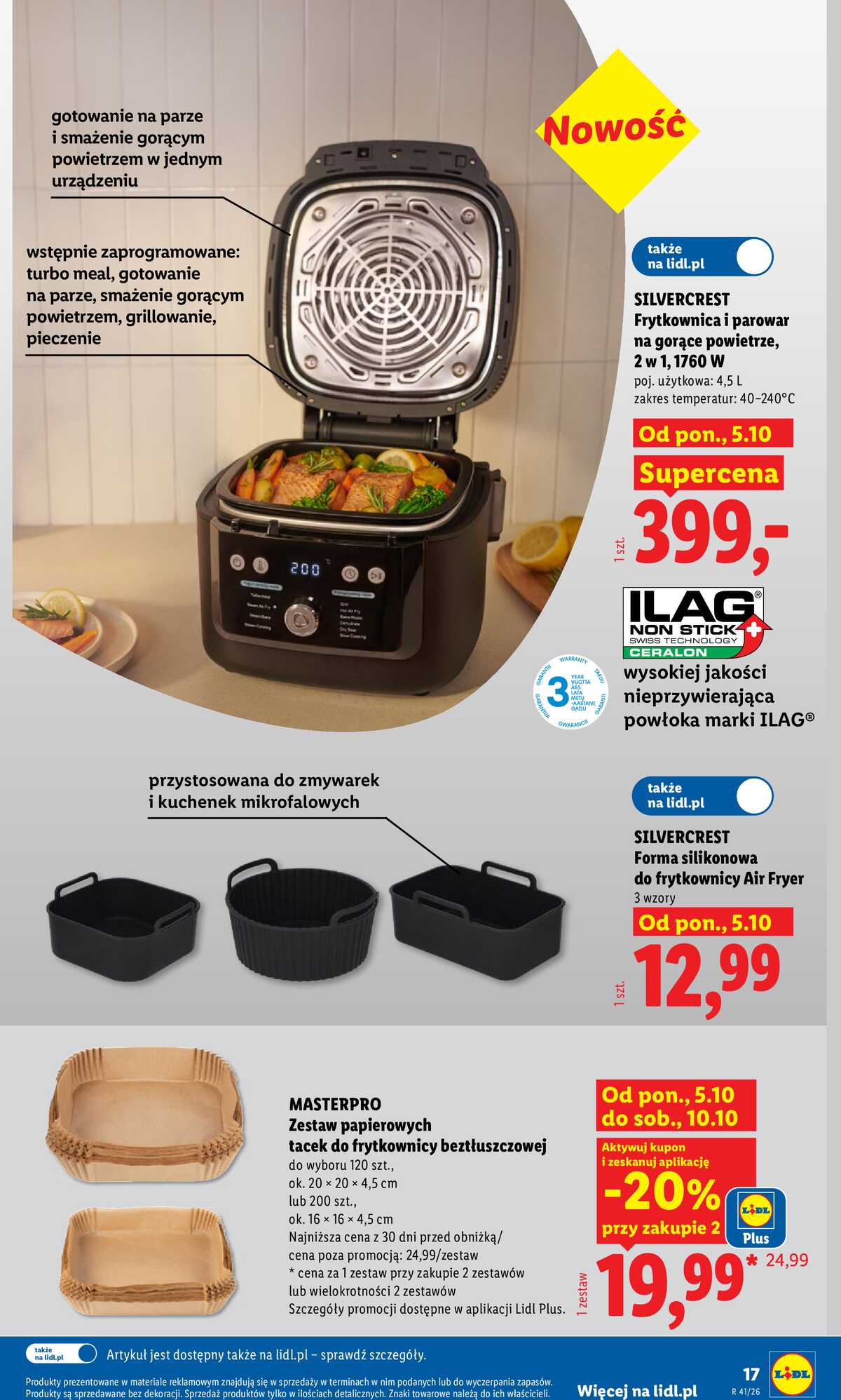 Leták Lidl Polsko 5.10.-10.10.2026 - Leták platí od 5. října do 10. října strana 21
