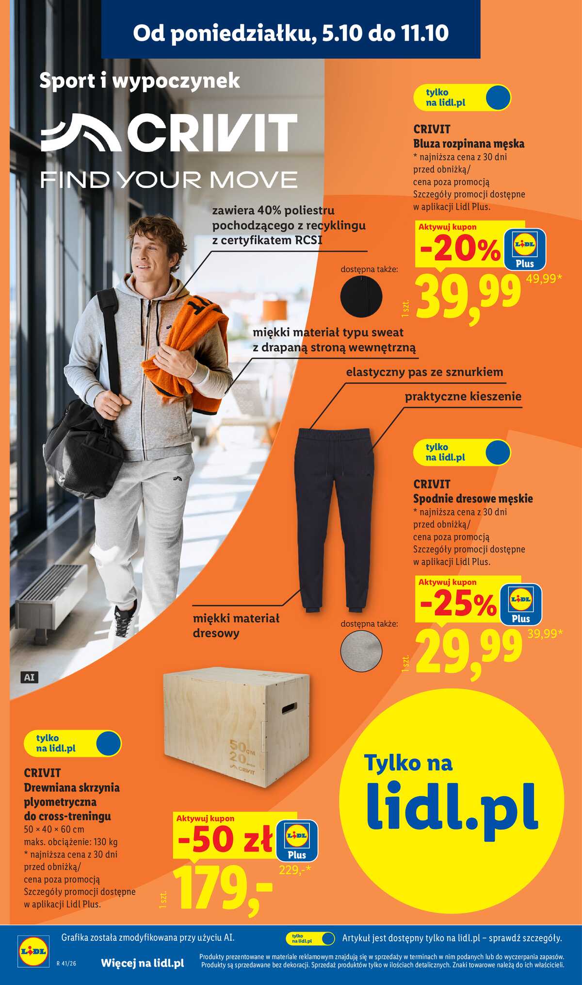 Leták Lidl Polsko 5.10.-10.10.2026 - Leták platí od 5. října do 10. října strana 28