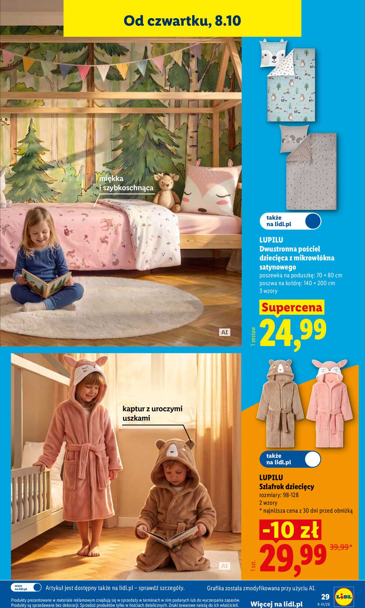 Leták Lidl Polsko 5.10.-10.10.2026 - Leták platí od 5. října do 10. října strana 39