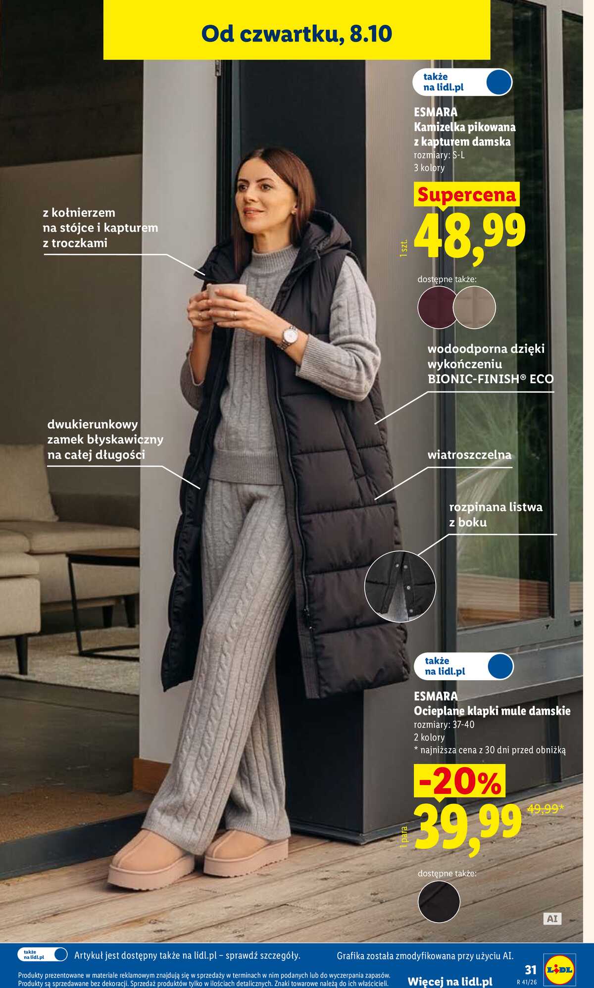 Leták Lidl Polsko 5.10.-10.10.2026 - Leták platí od 5. října do 10. října strana 41
