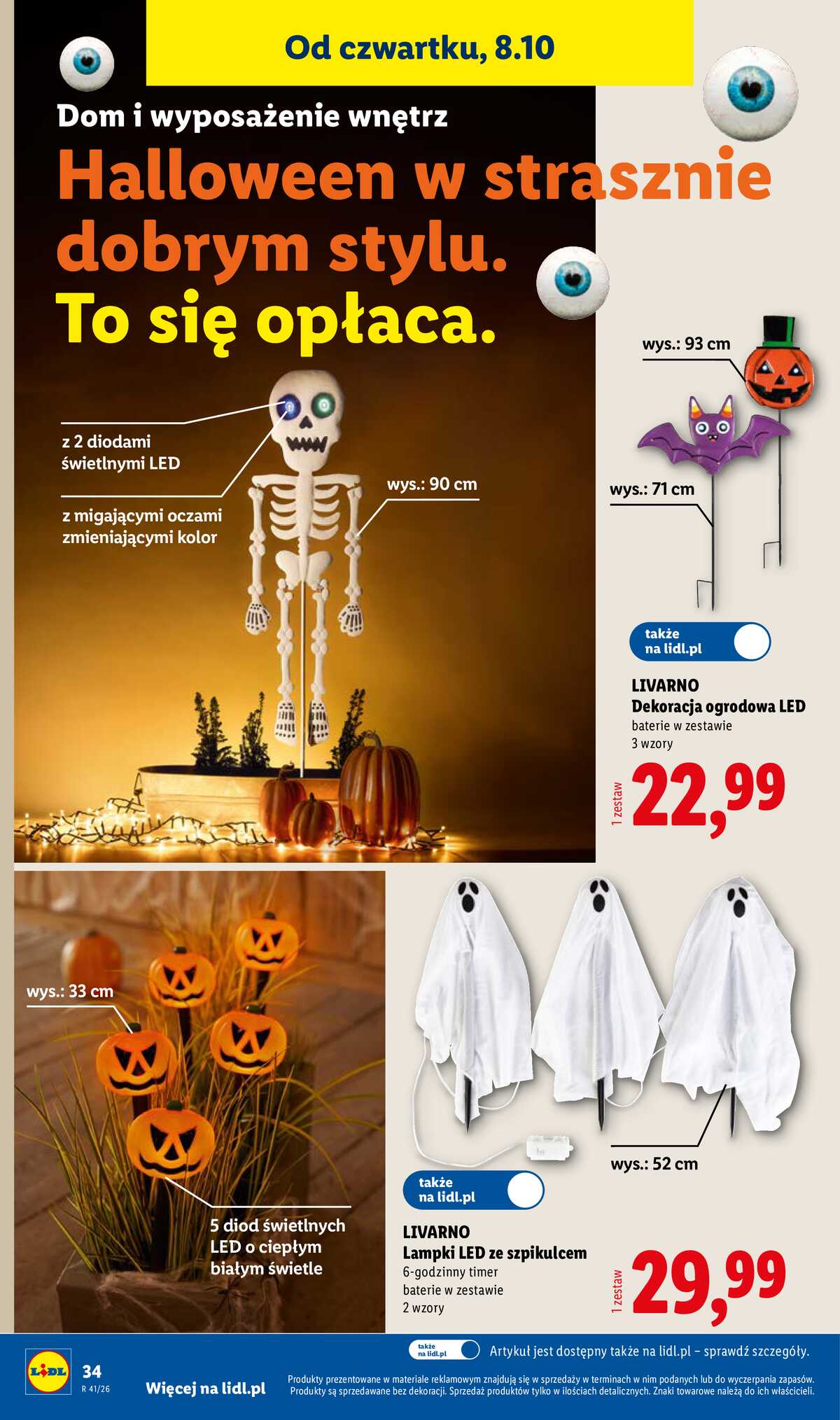 Leták Lidl Polsko 5.10.-10.10.2026 - Leták platí od 5. října do 10. října strana 44