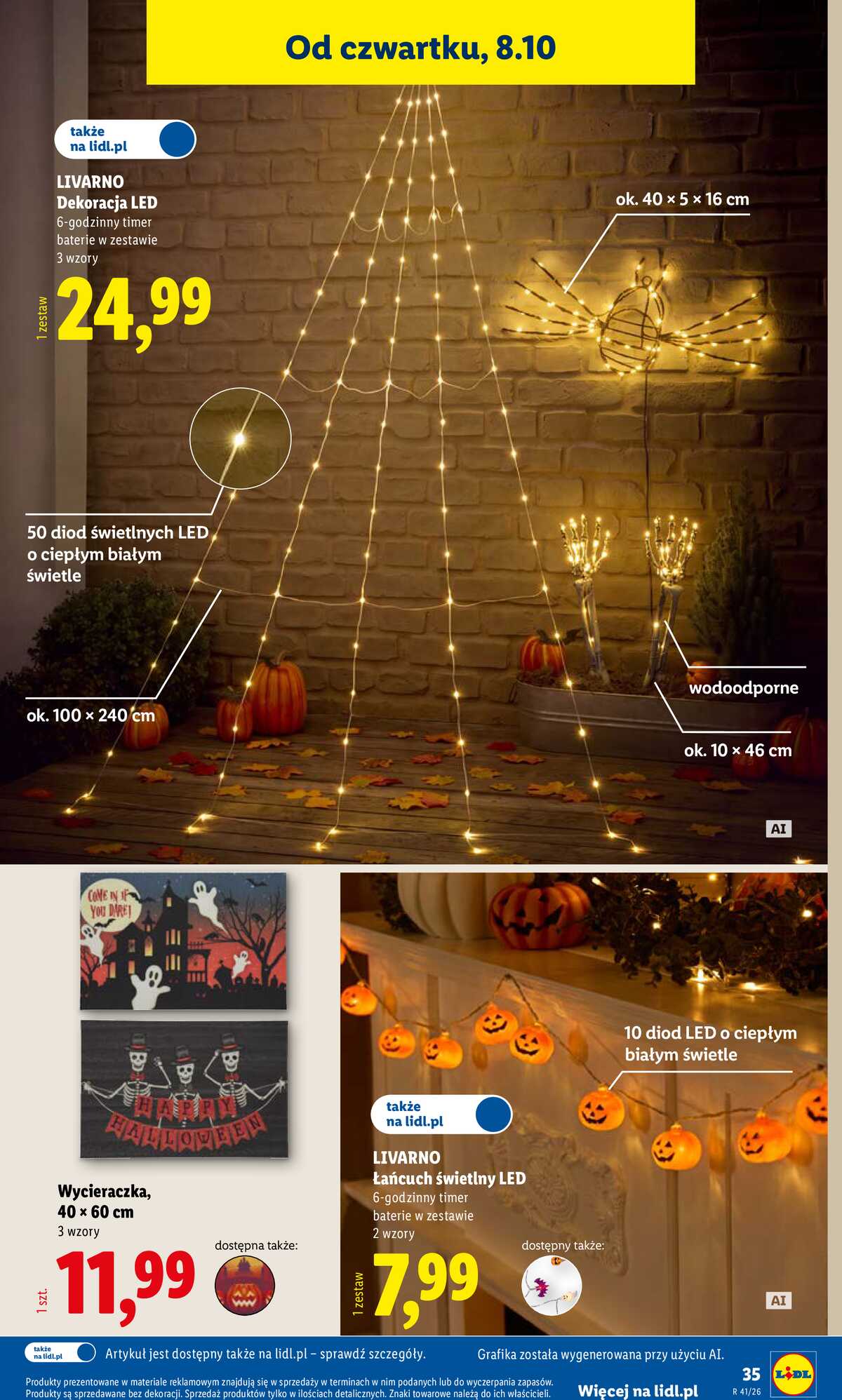 Leták Lidl Polsko 5.10.-10.10.2026 - Leták platí od 5. října do 10. října strana 45