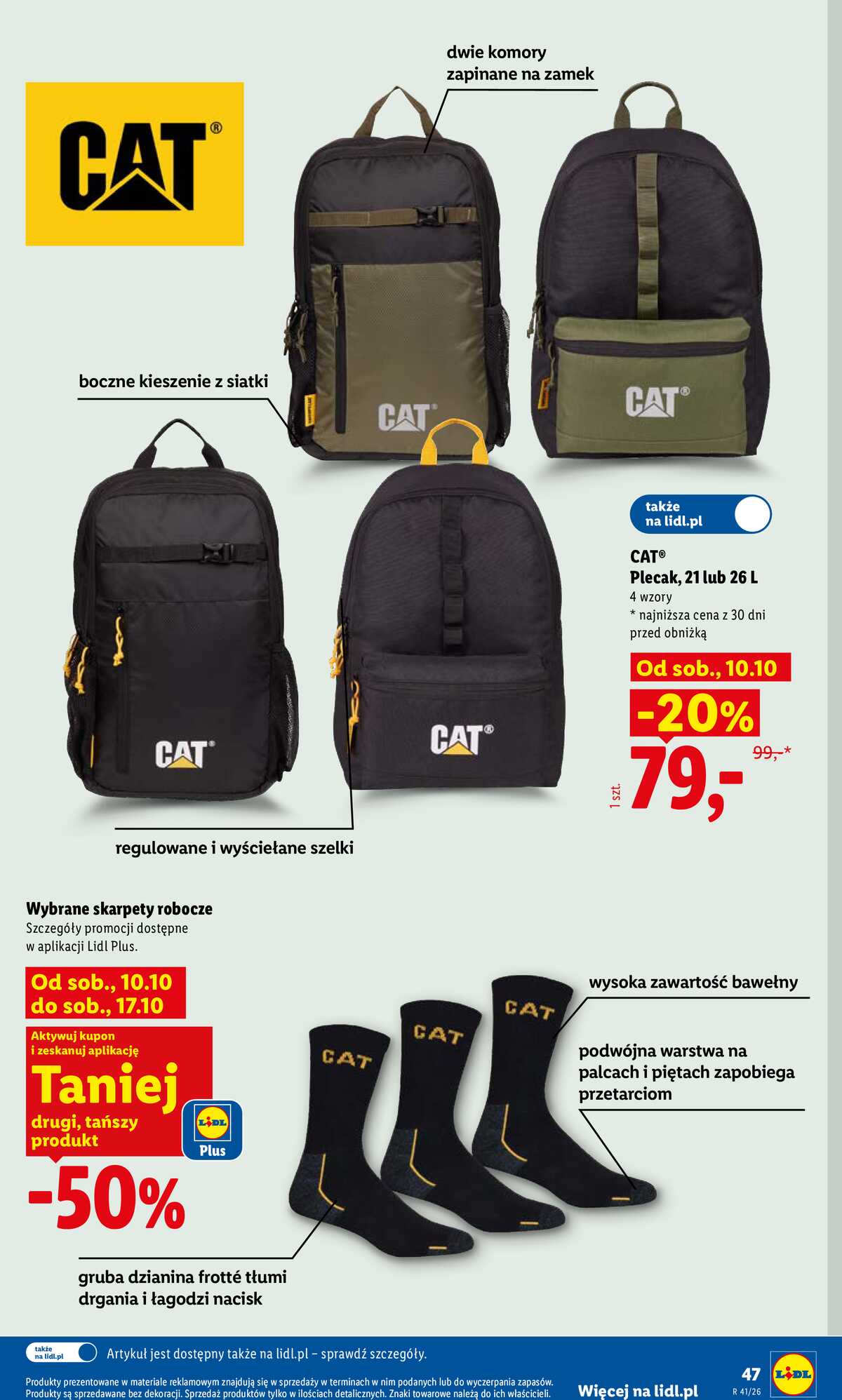 Leták Lidl Polsko 5.10.-10.10.2026 - Leták platí od 5. října do 10. října strana 57