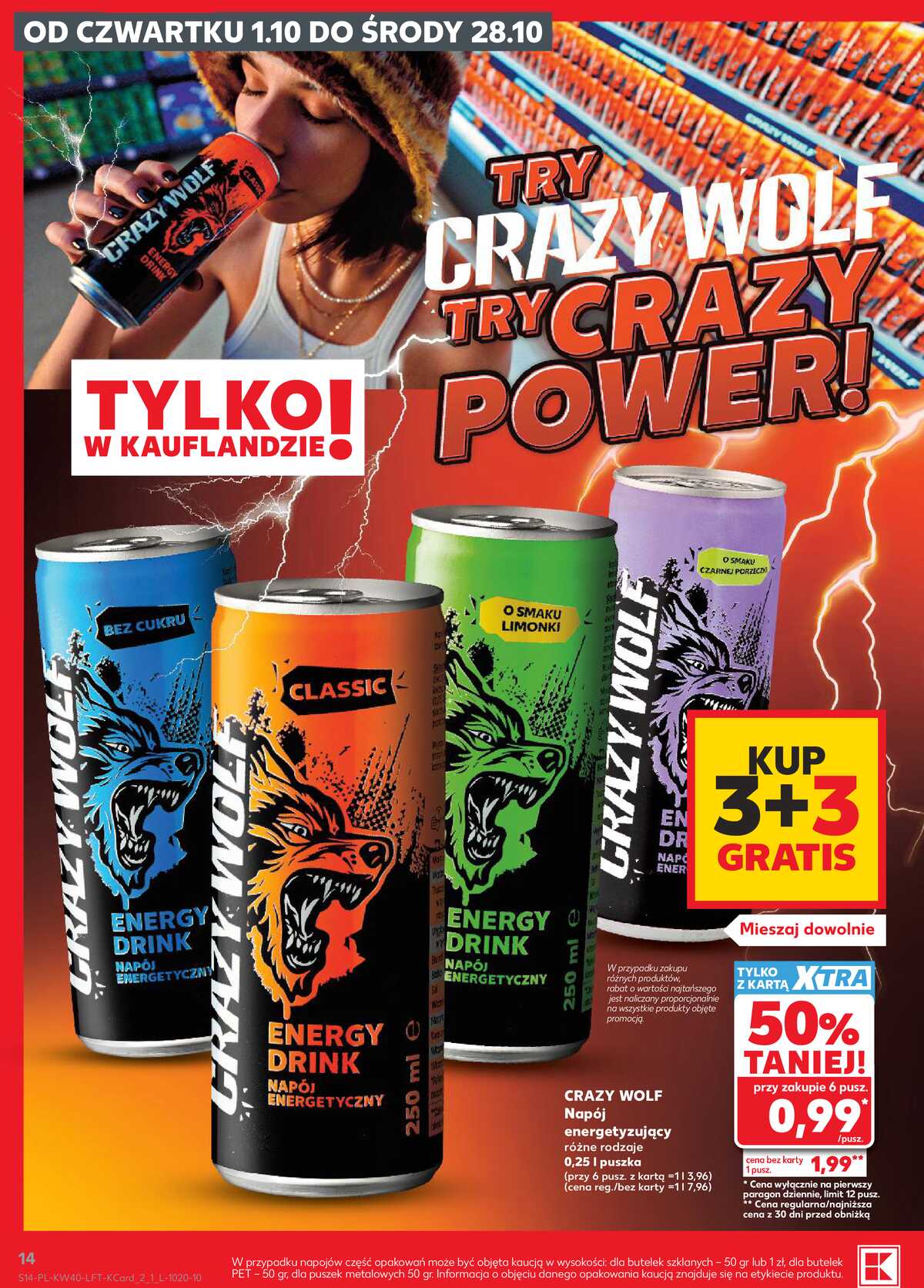 Leták Kaufland Polsko 1.10.-7.10.2026 - Týdenní zpravodaj strana 14