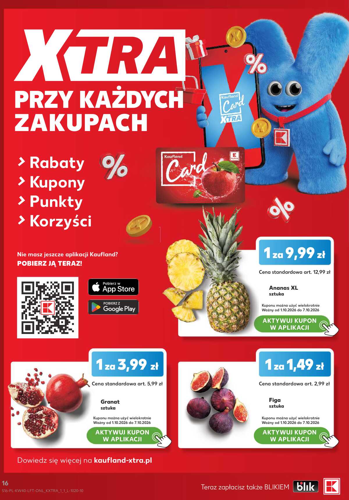 Leták Kaufland Polsko 1.10.-7.10.2026 - Týdenní zpravodaj strana 16