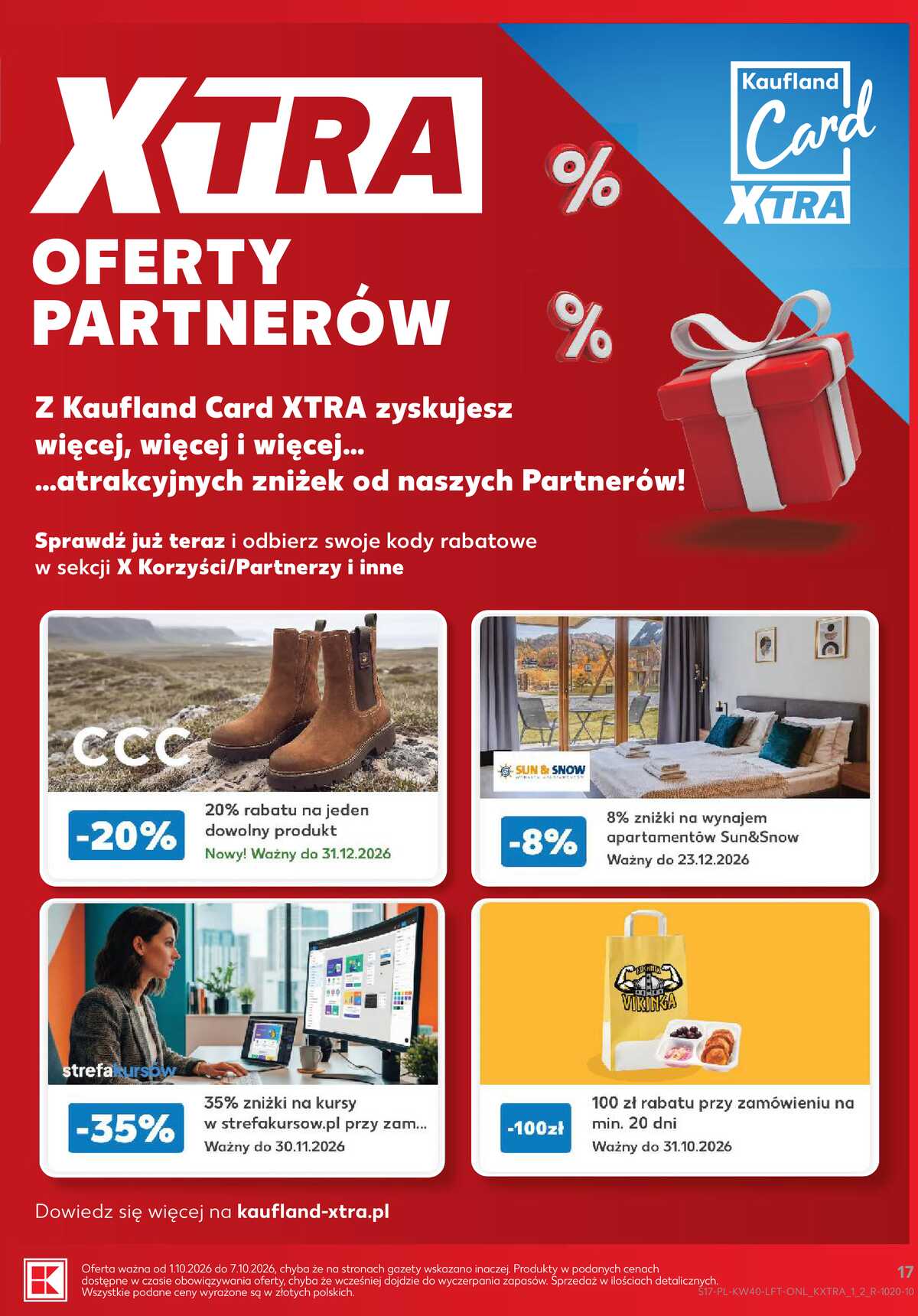 Leták Kaufland Polsko 1.10.-7.10.2026 - Týdenní zpravodaj strana 17
