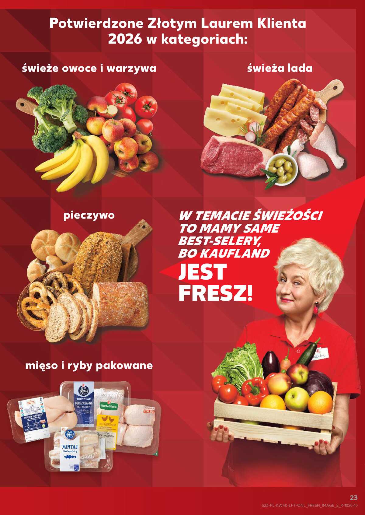 Leták Kaufland Polsko 1.10.-7.10.2026 - Týdenní zpravodaj strana 23