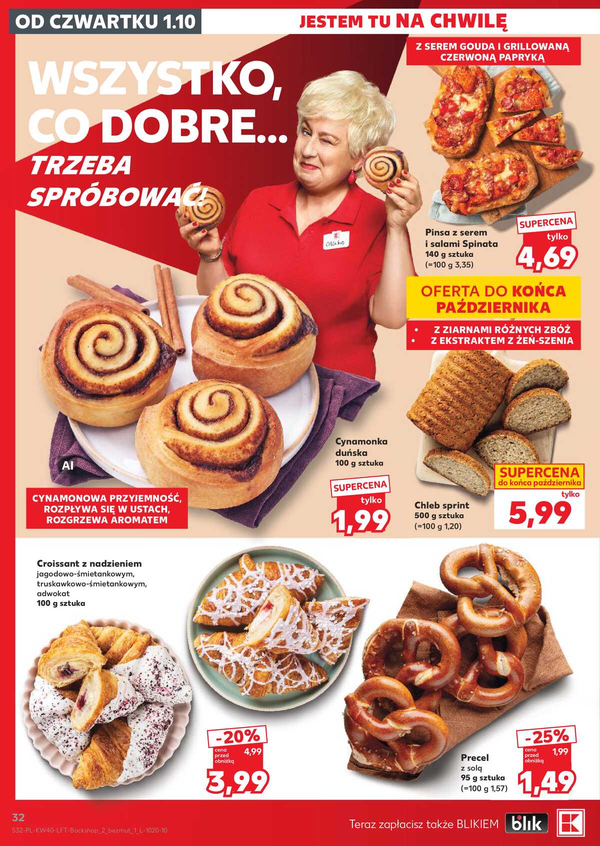 Leták Kaufland Polsko 1.10.-7.10.2026 - Týdenní zpravodaj strana 32