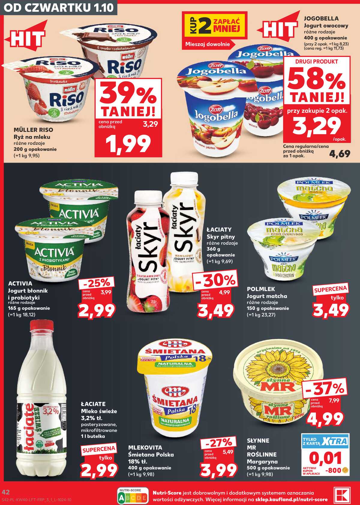 Leták Kaufland Polsko 1.10.-7.10.2026 - Týdenní zpravodaj strana 42