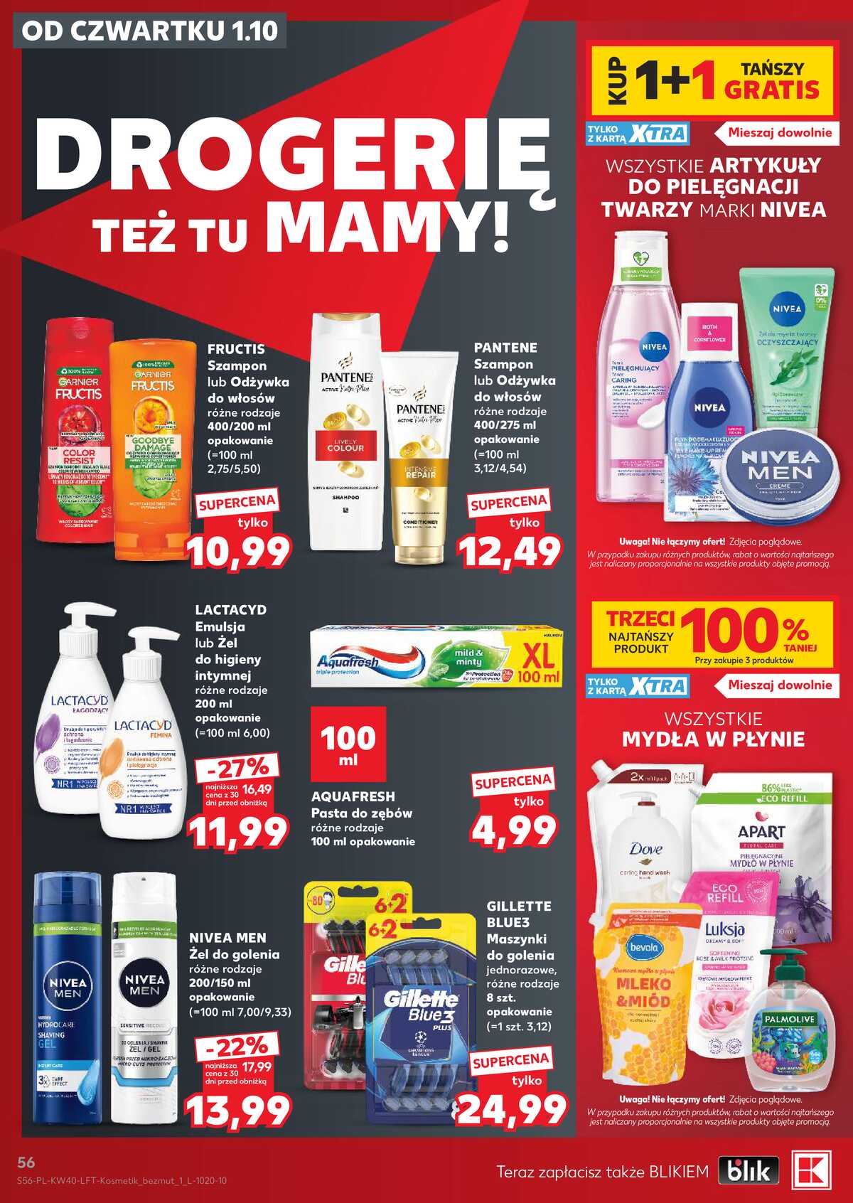 Leták Kaufland Polsko 1.10.-7.10.2026 - Týdenní zpravodaj strana 56