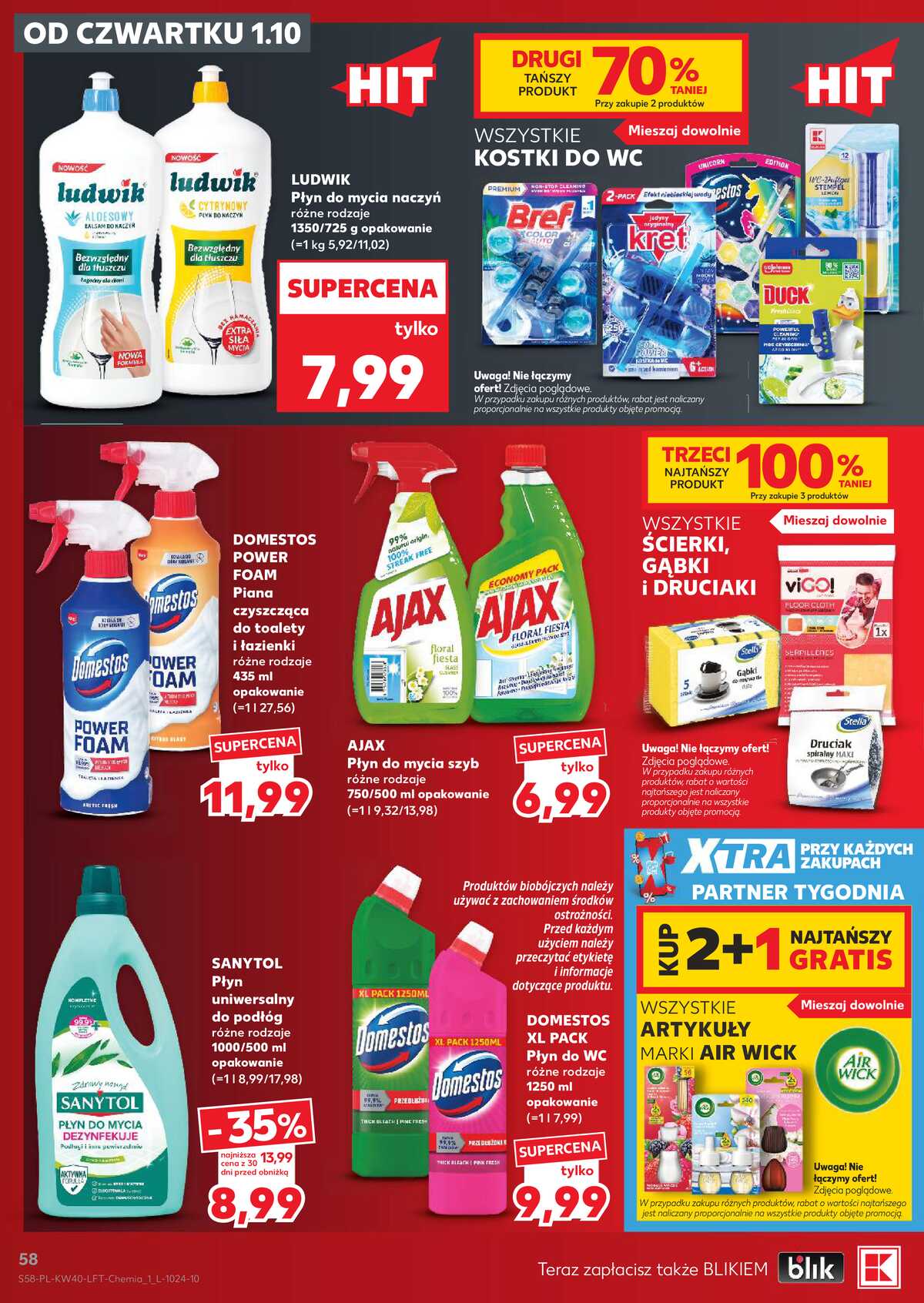Leták Kaufland Polsko 1.10.-7.10.2026 - Týdenní zpravodaj strana 58